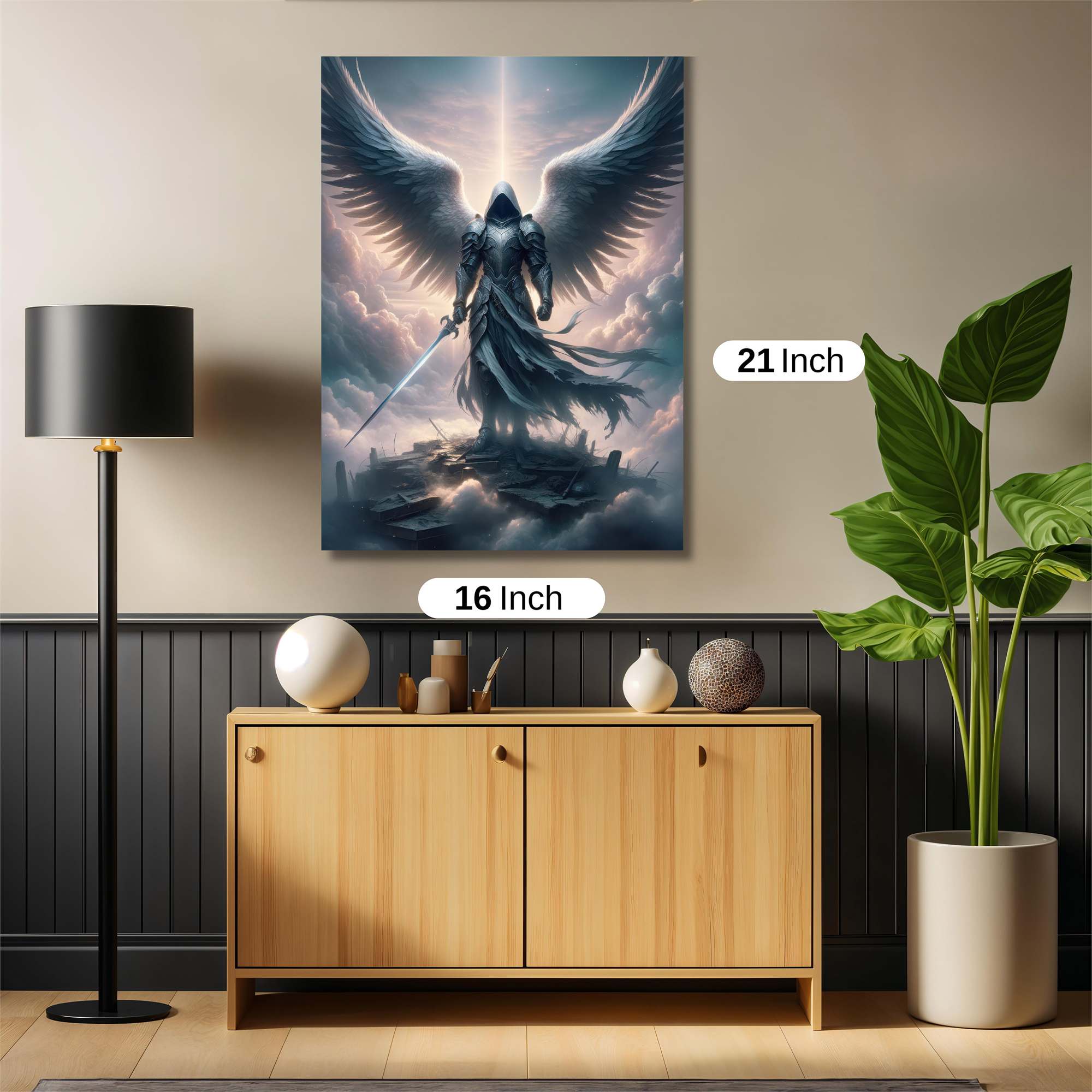 Angel Ascendant Safe Wall Magnetic / M