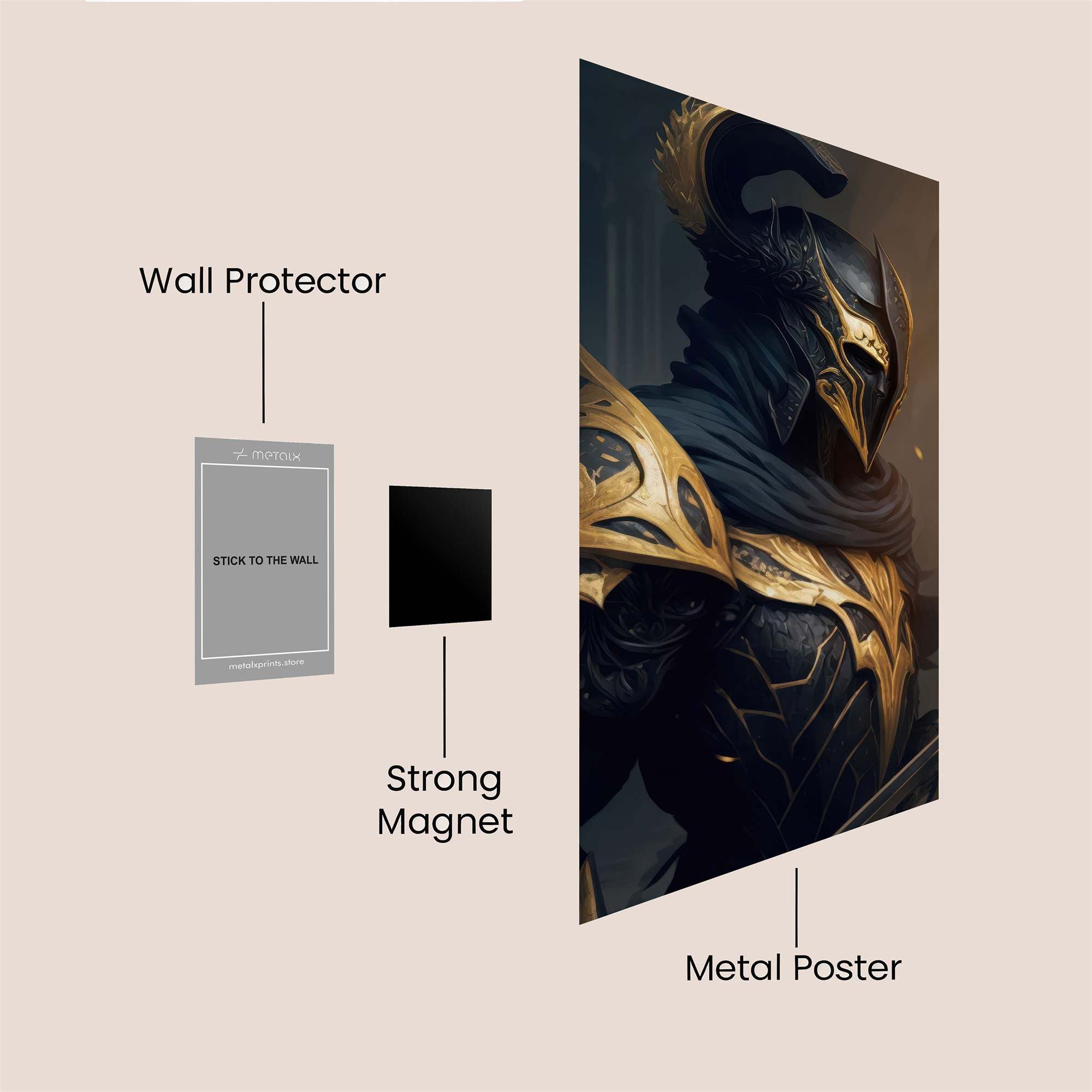 Knight Resolute Safe Wall Magnetic / M