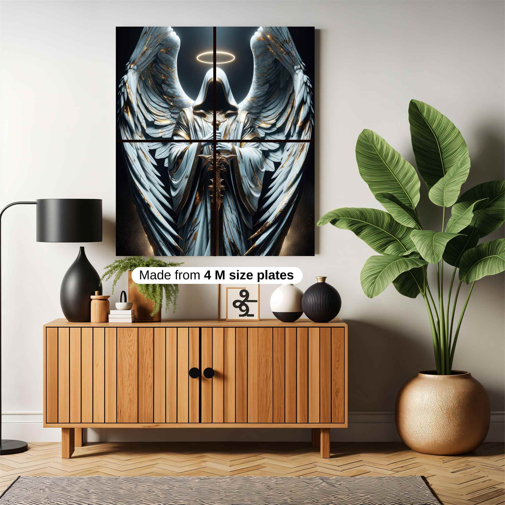 Angelic Sentinel Safe Wall Magnetic / M