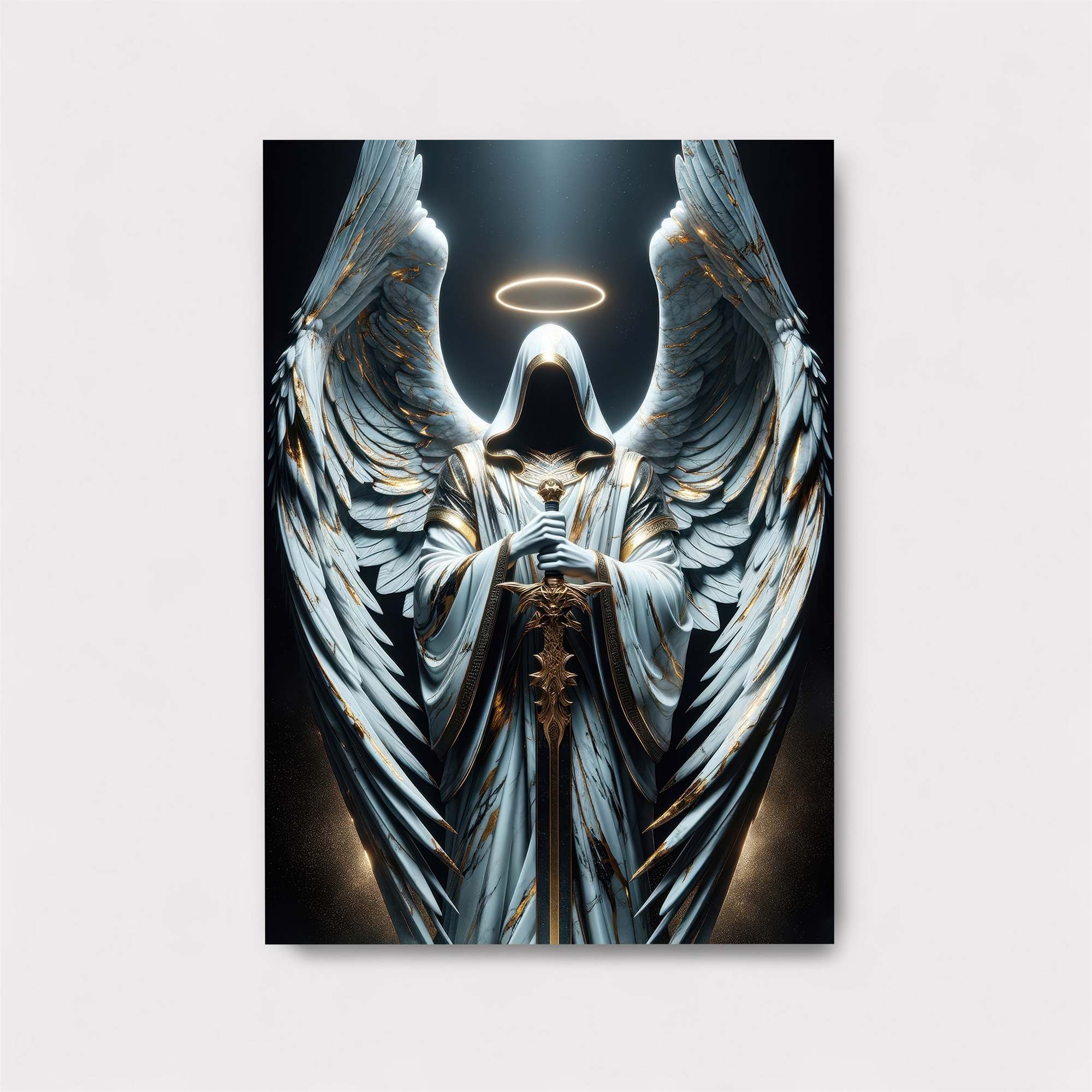Angelic Sentinel Safe Wall Magnetic / M