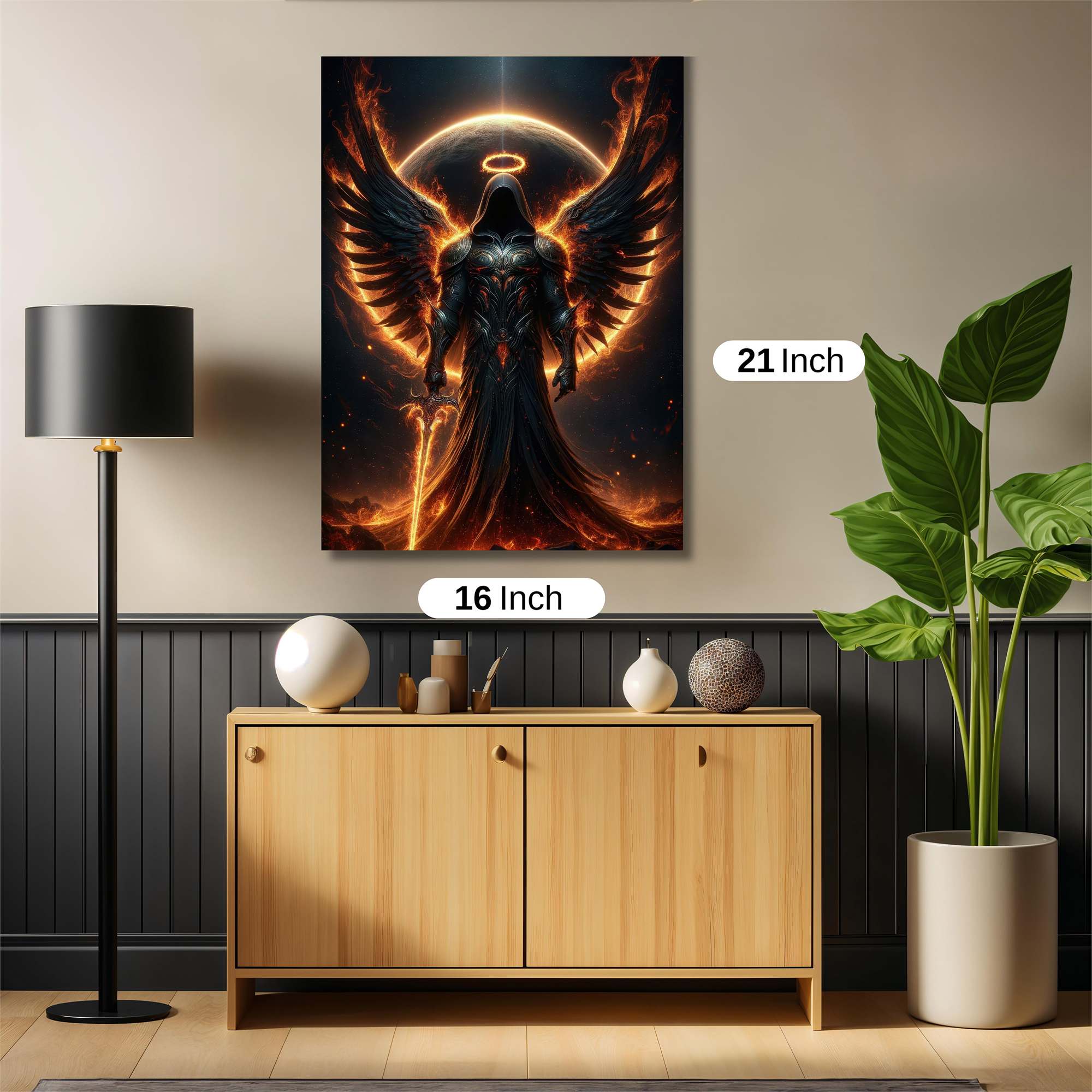Angel Inferno Safe Wall Magnetic / M