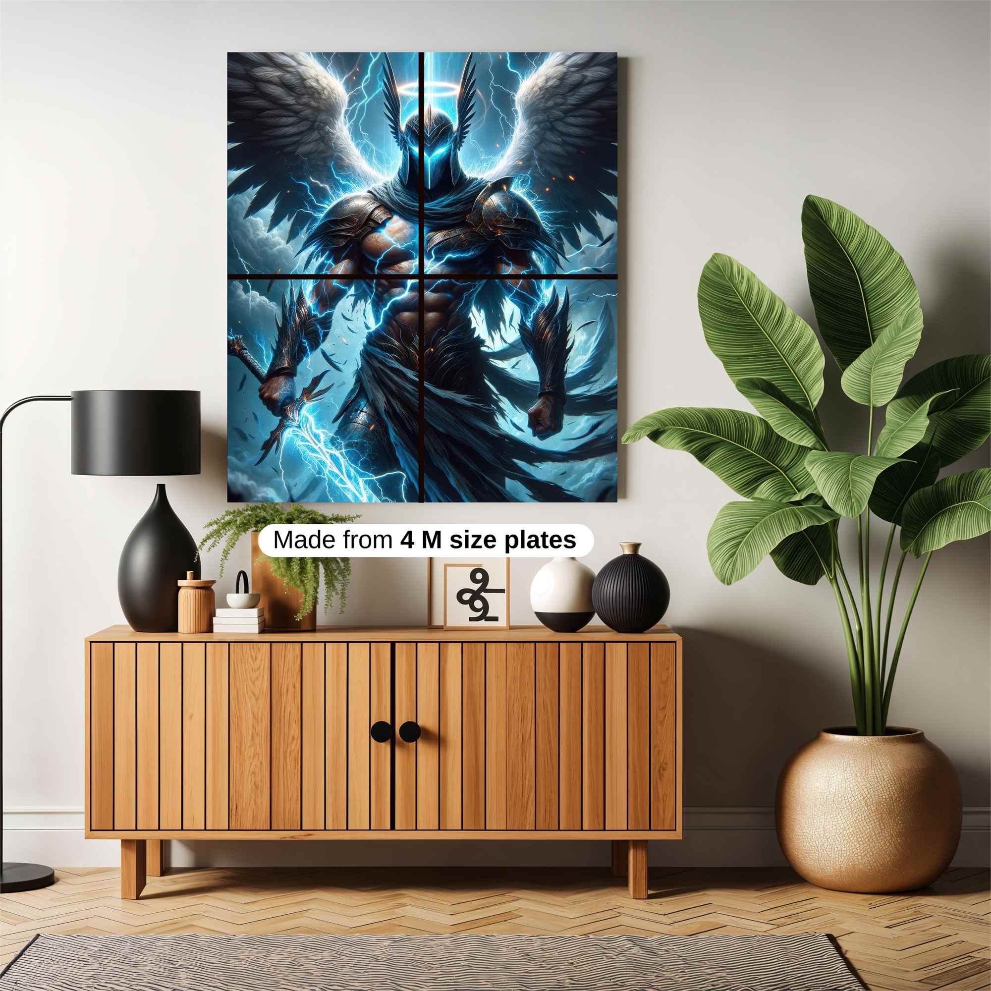 Zeus Unleashed Safe Wall Magnetic / M