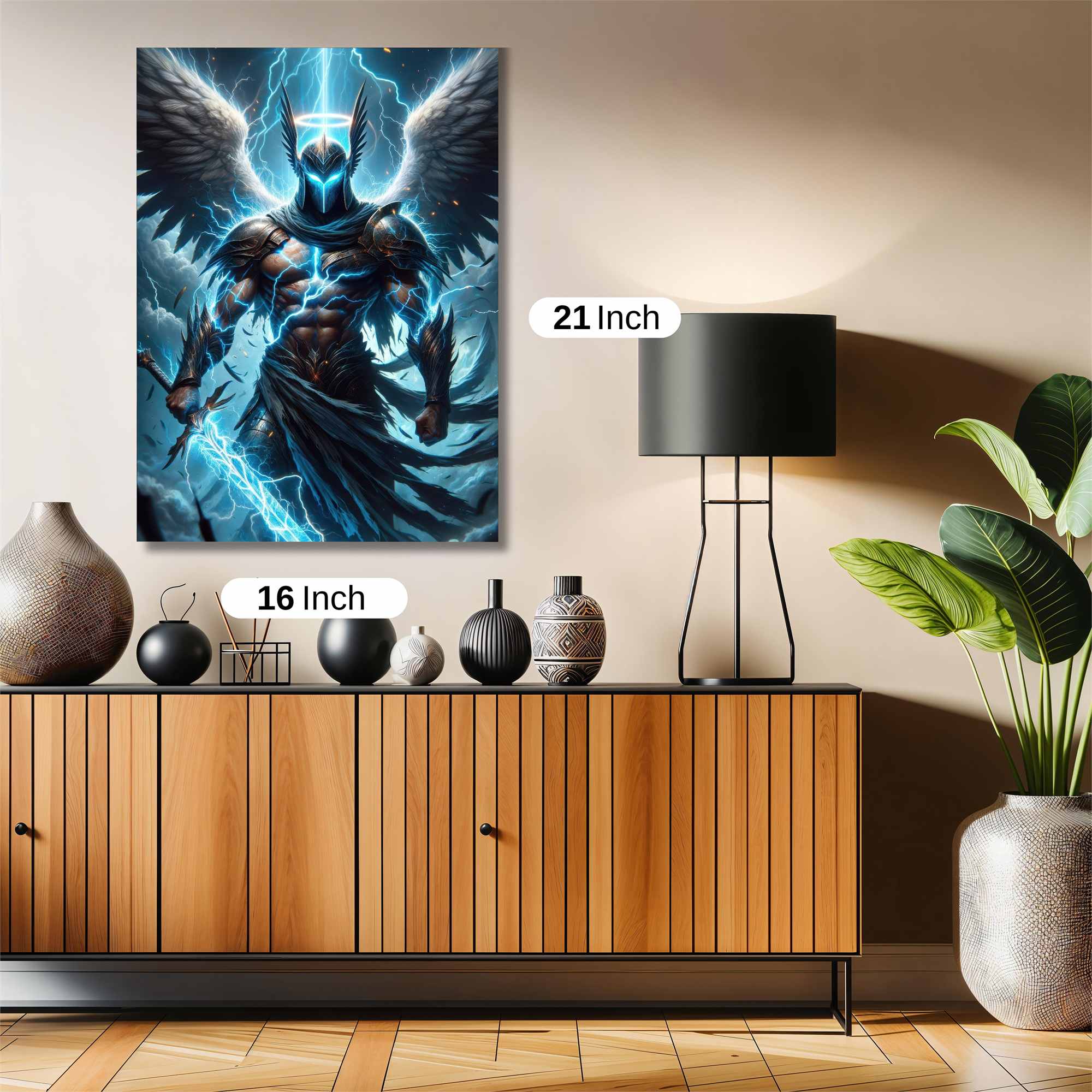 Zeus Unleashed Safe Wall Magnetic / M