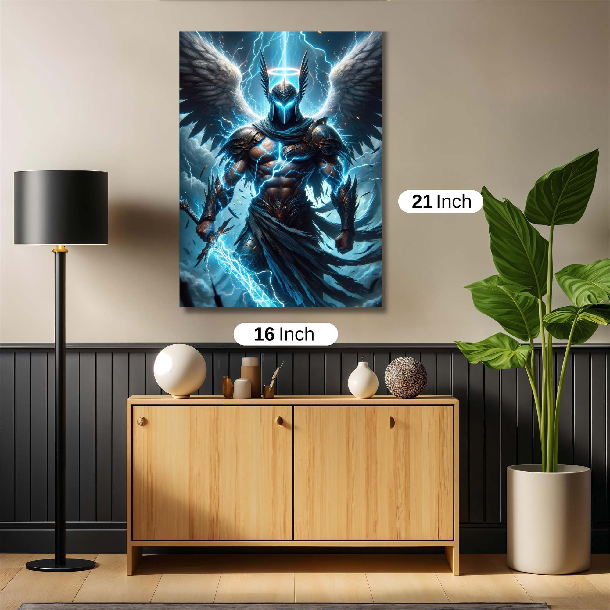 Zeus Unleashed Safe Wall Magnetic / M