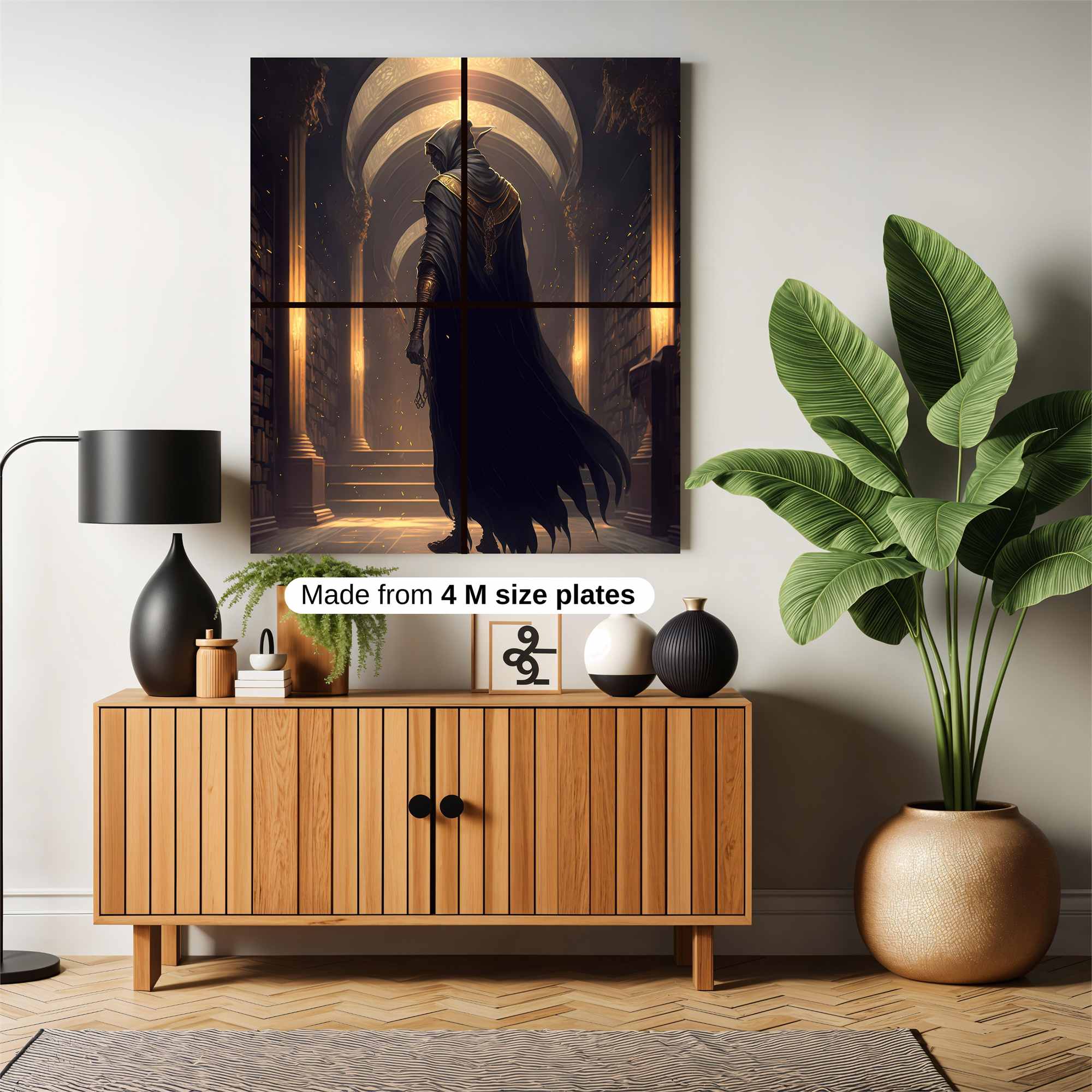 Sorcerer's Enigma Safe Wall Magnetic / M