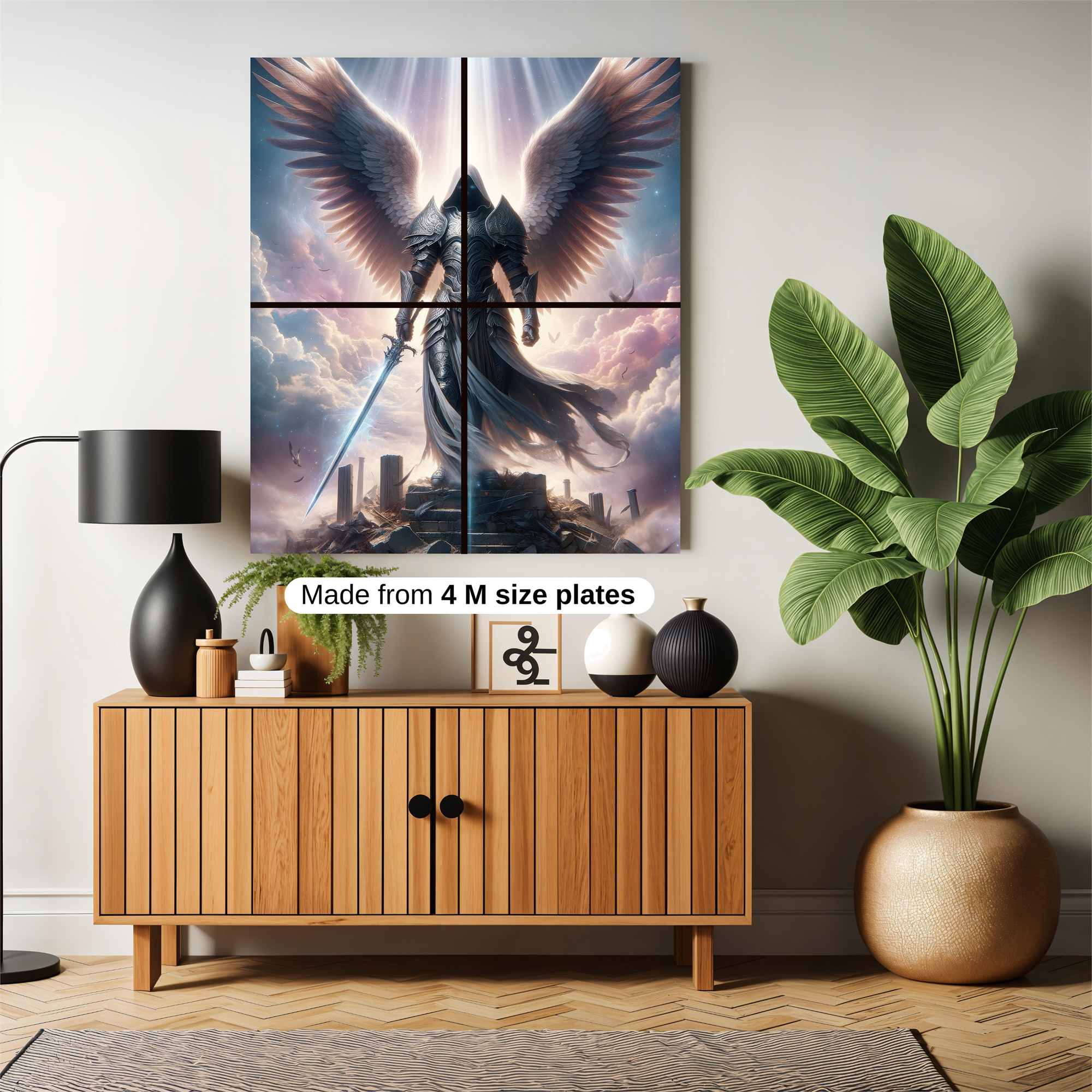 Angel Ascendant Safe Wall Magnetic / M