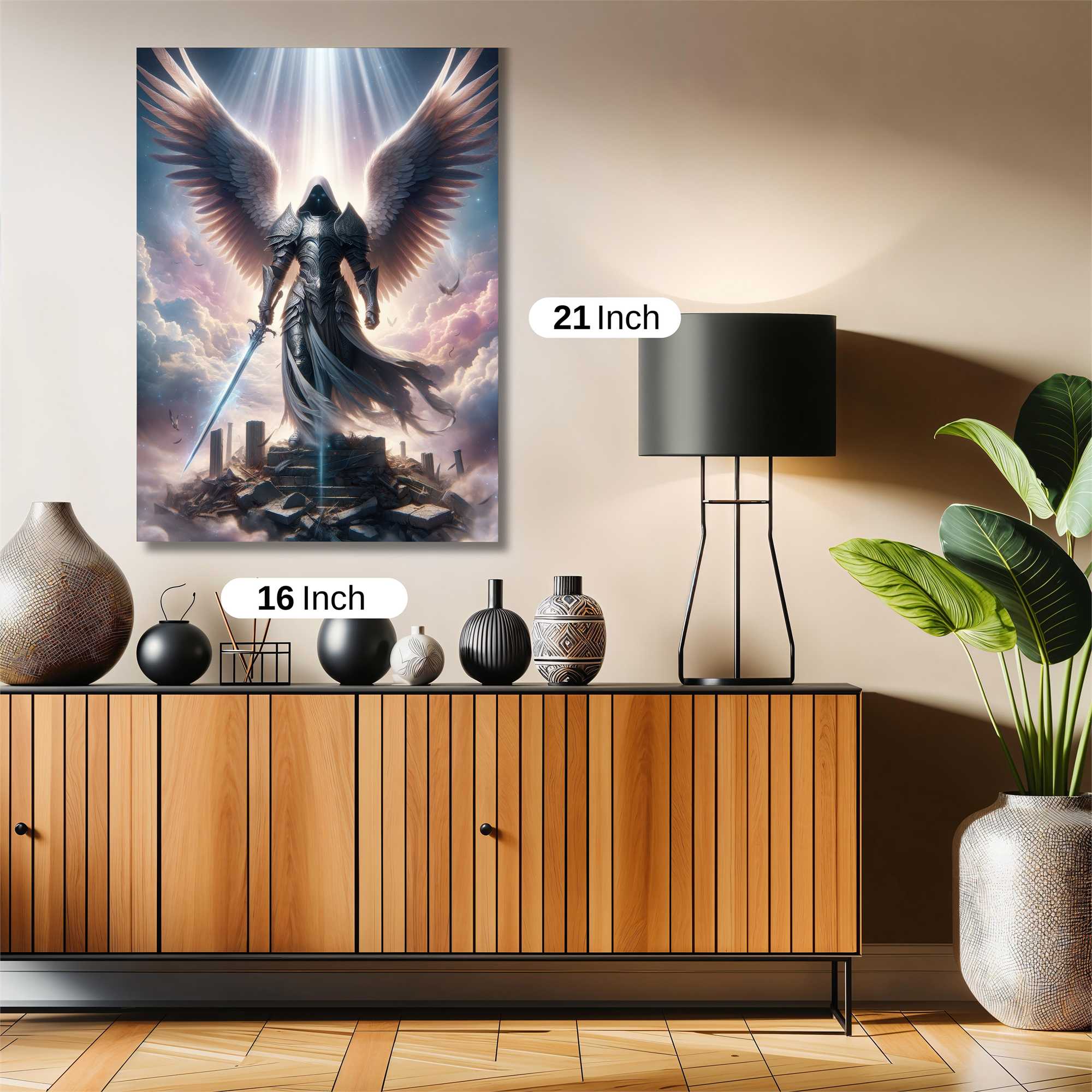 Angel Ascendant Safe Wall Magnetic / M