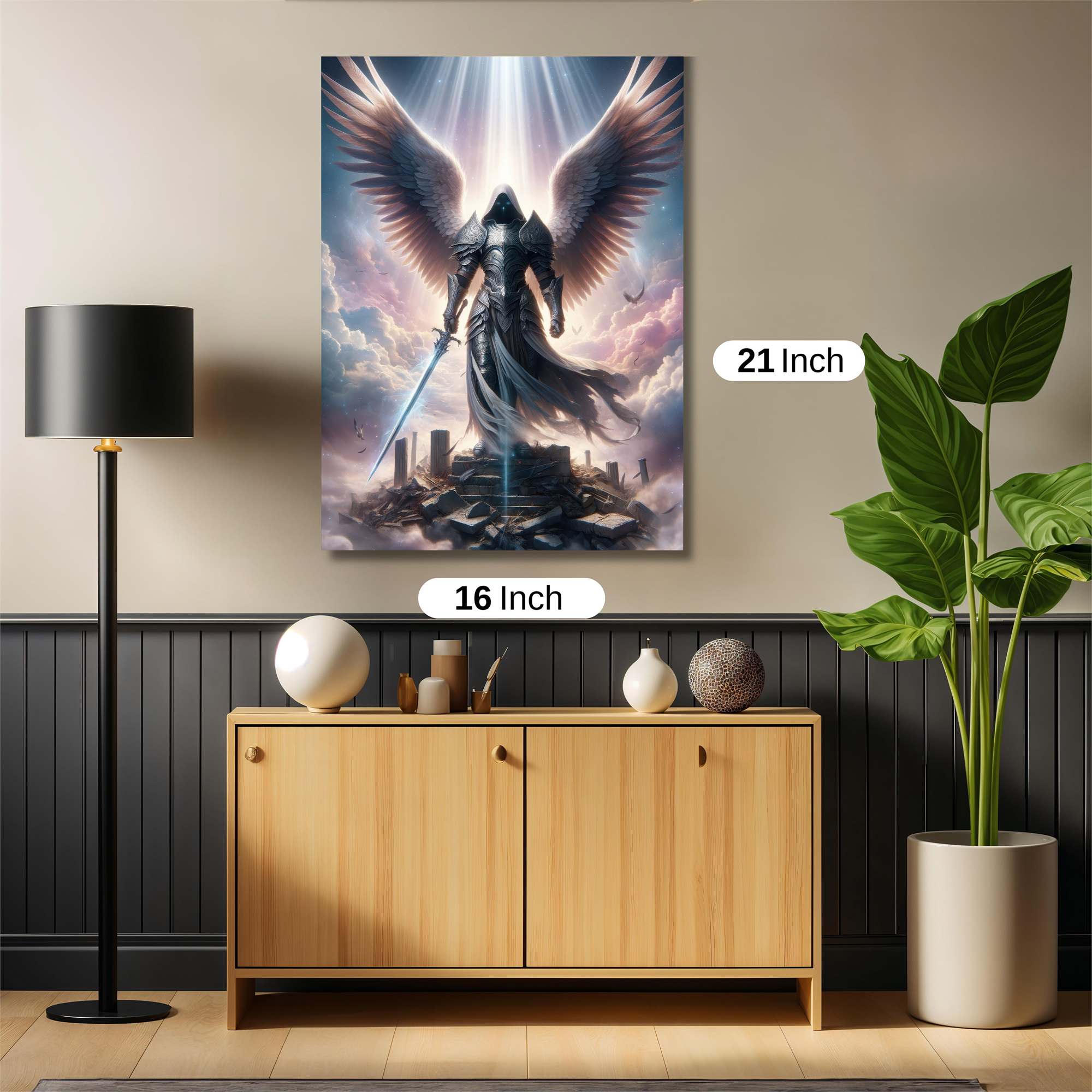 Angel Ascendant Safe Wall Magnetic / M