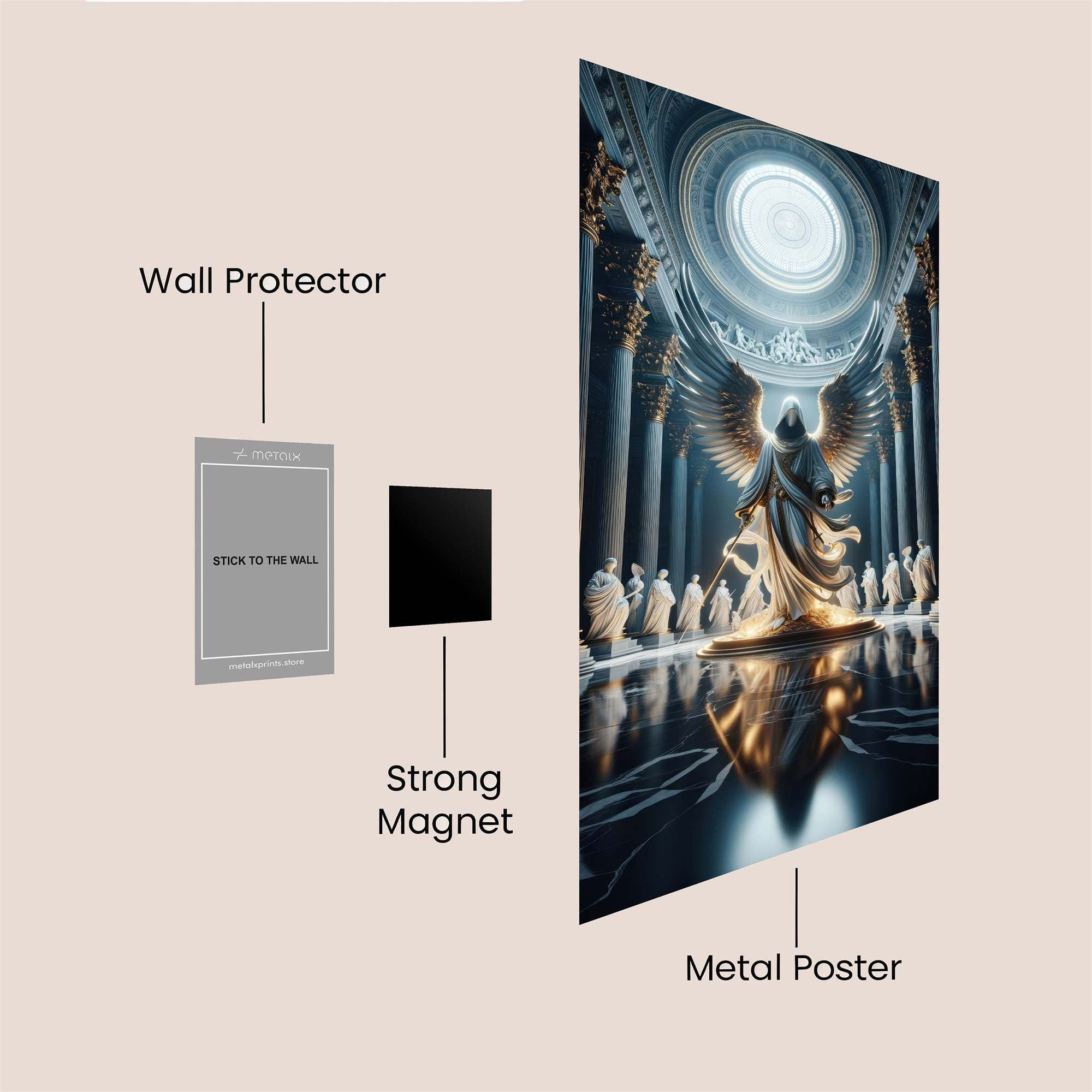 Angelic Majesty Safe Wall Magnetic / M