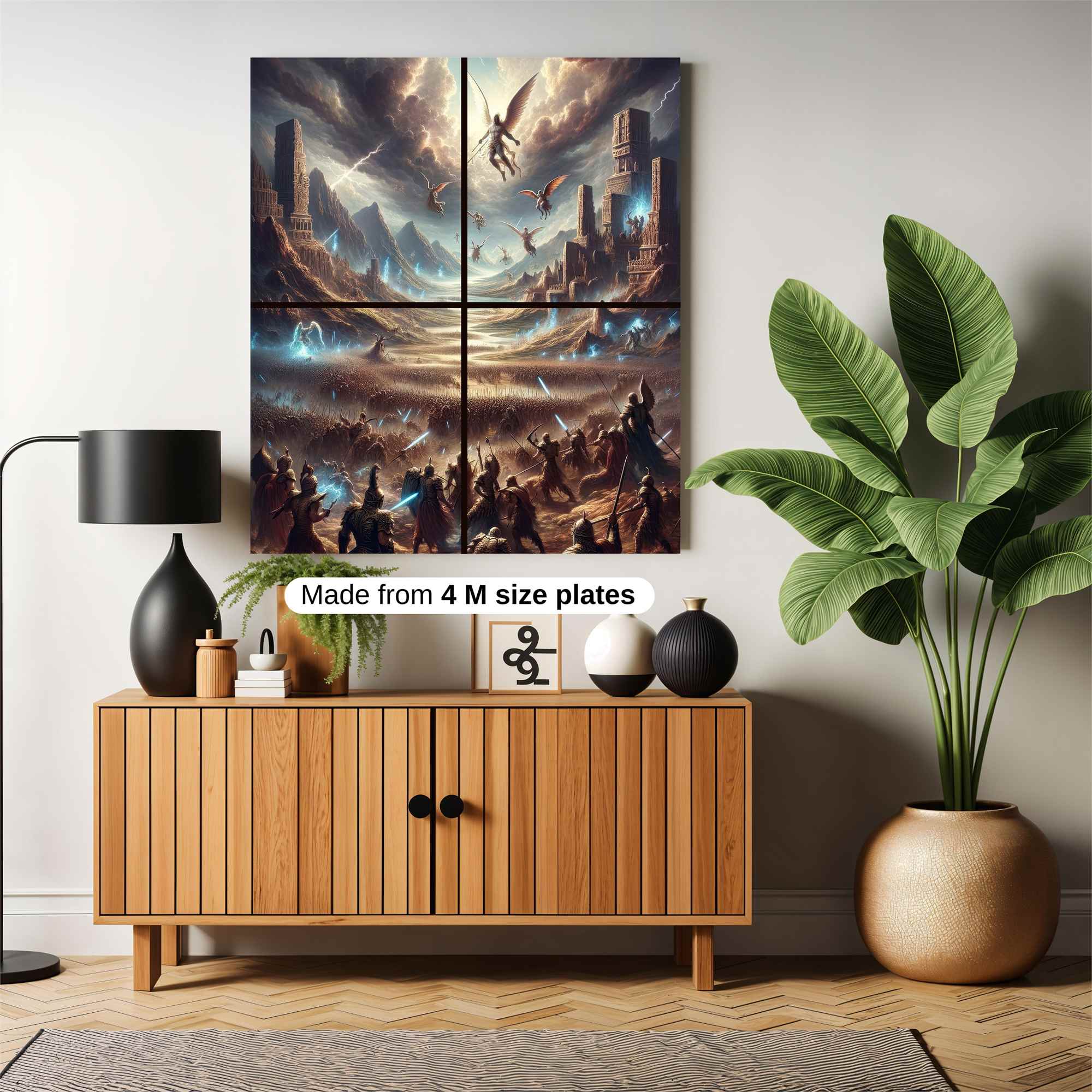 Angels Ascending Safe Wall Magnetic / M