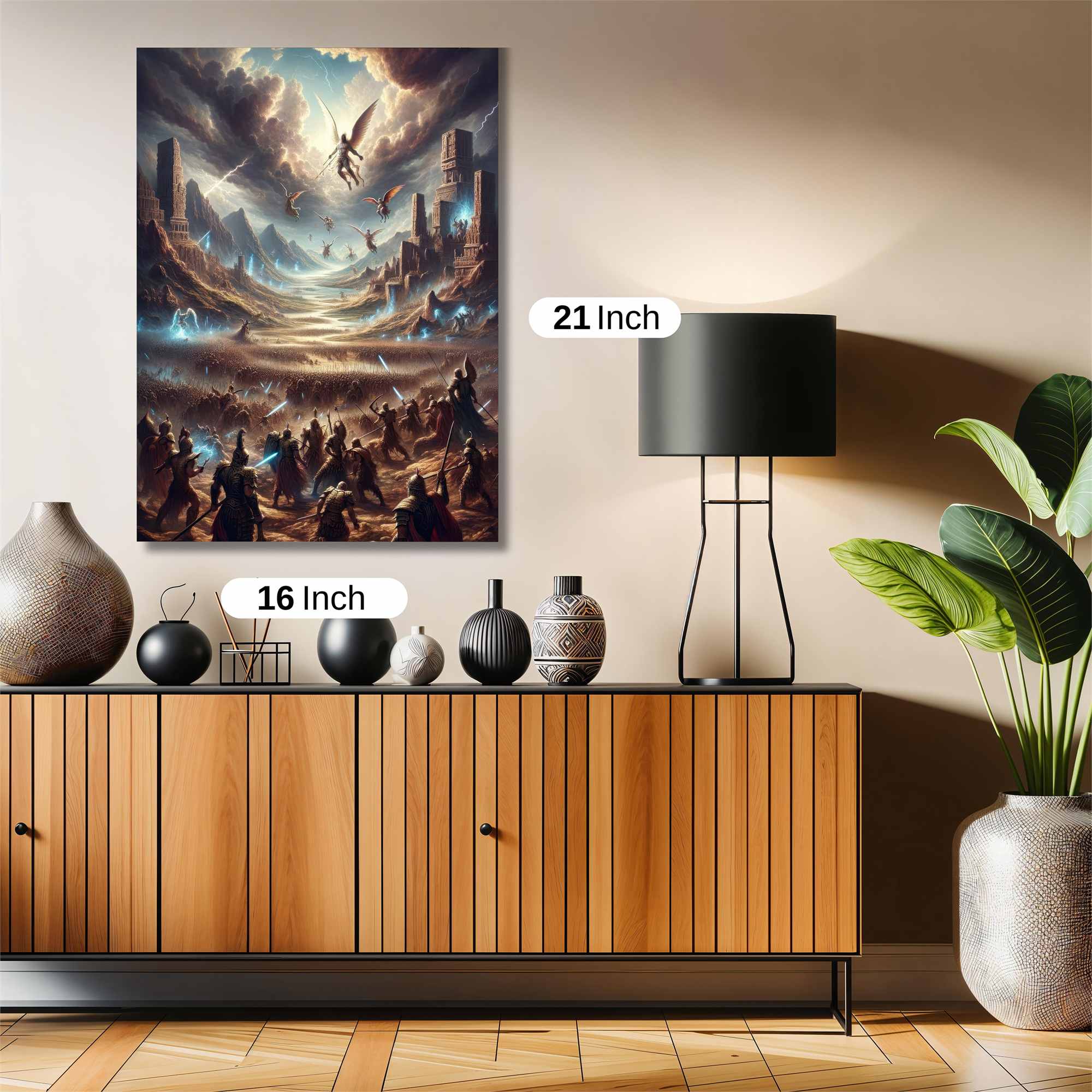 Angels Ascending Safe Wall Magnetic / M