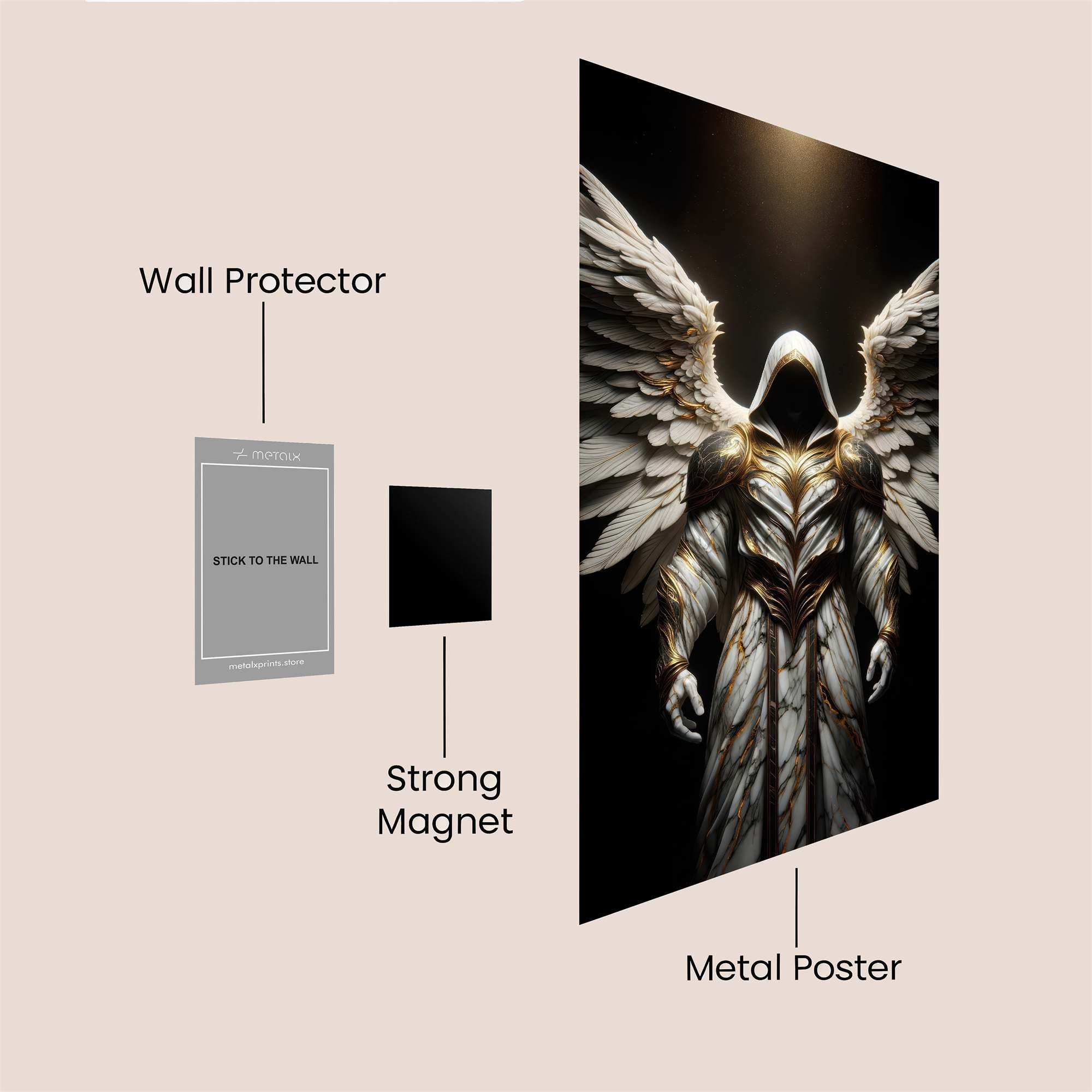 Angelic Majesty Safe Wall Magnetic / M