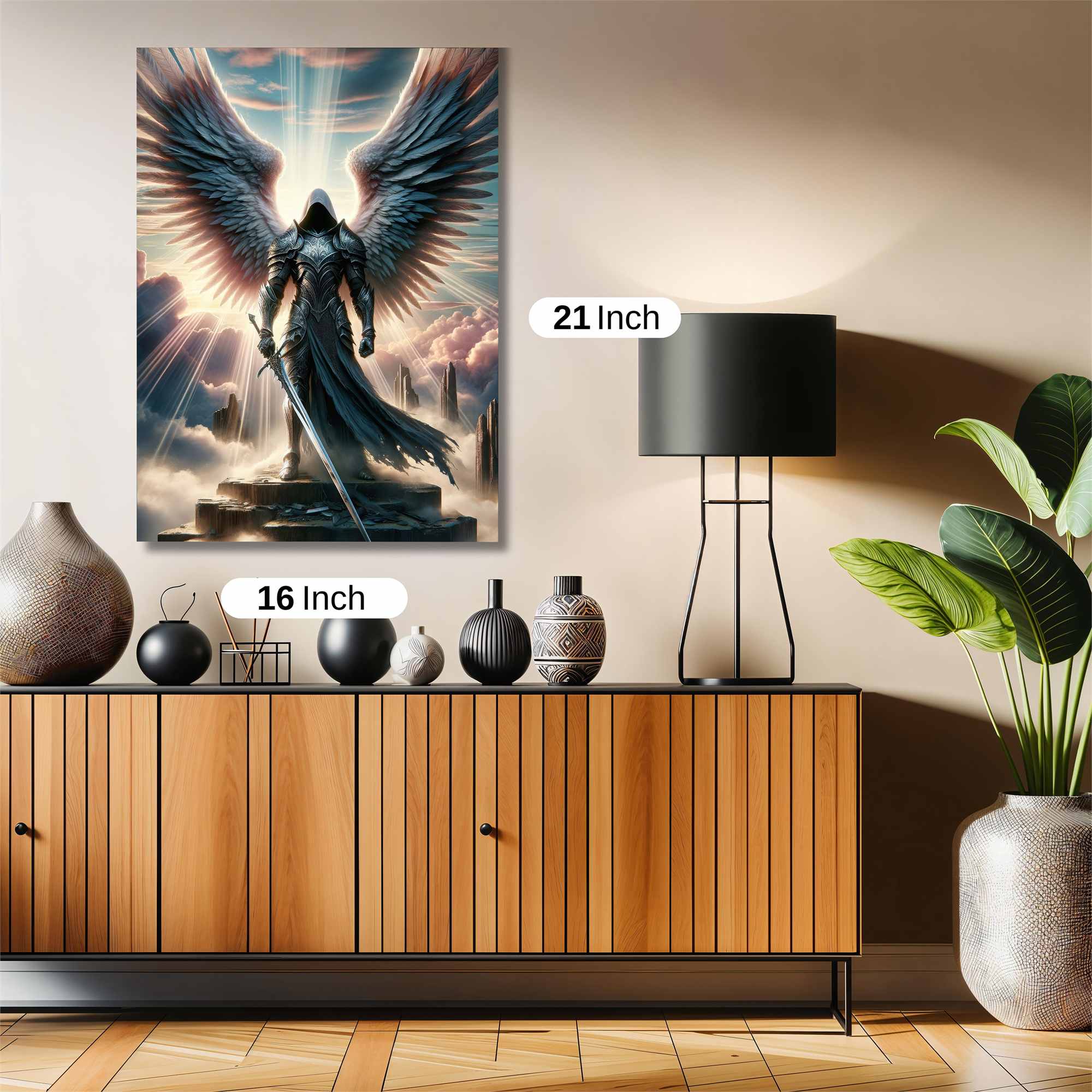 Angel Ascendant Safe Wall Magnetic / M