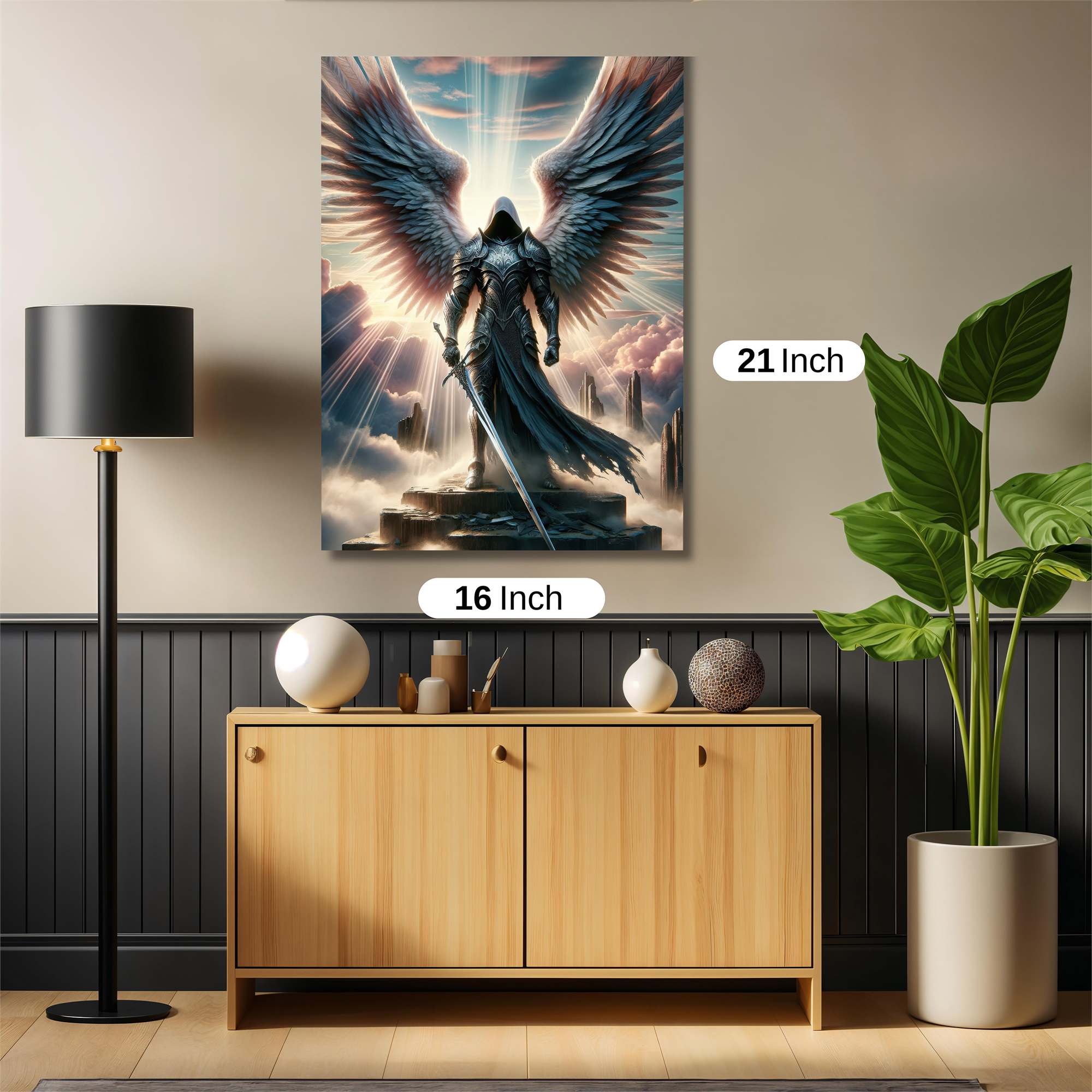 Angel Ascendant Safe Wall Magnetic / M