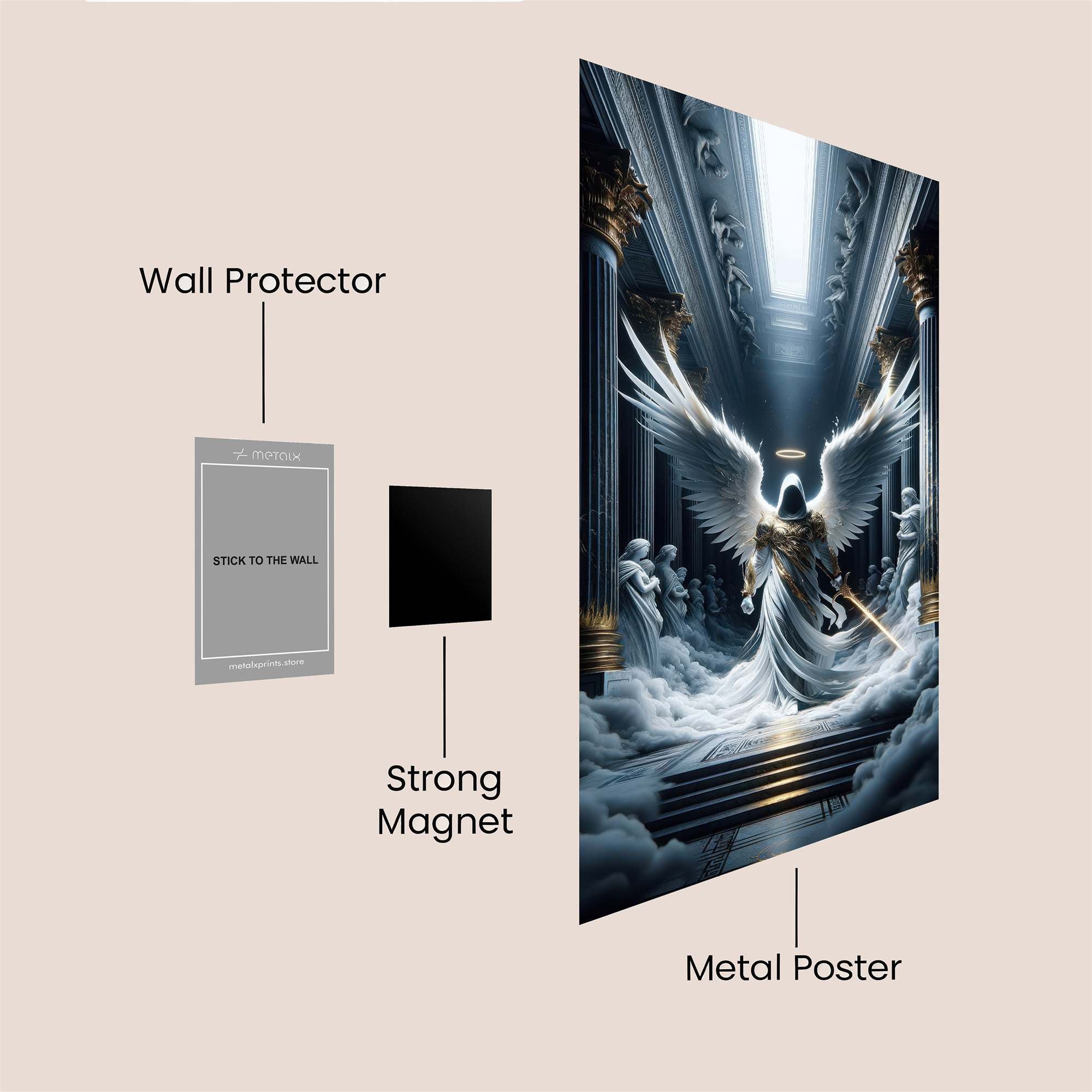 Archangel Radiance Safe Wall Magnetic / M
