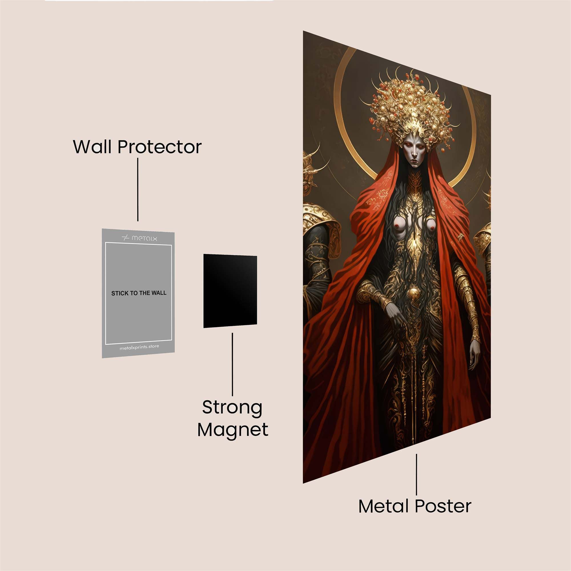 Divine Majesty Safe Wall Magnetic / M