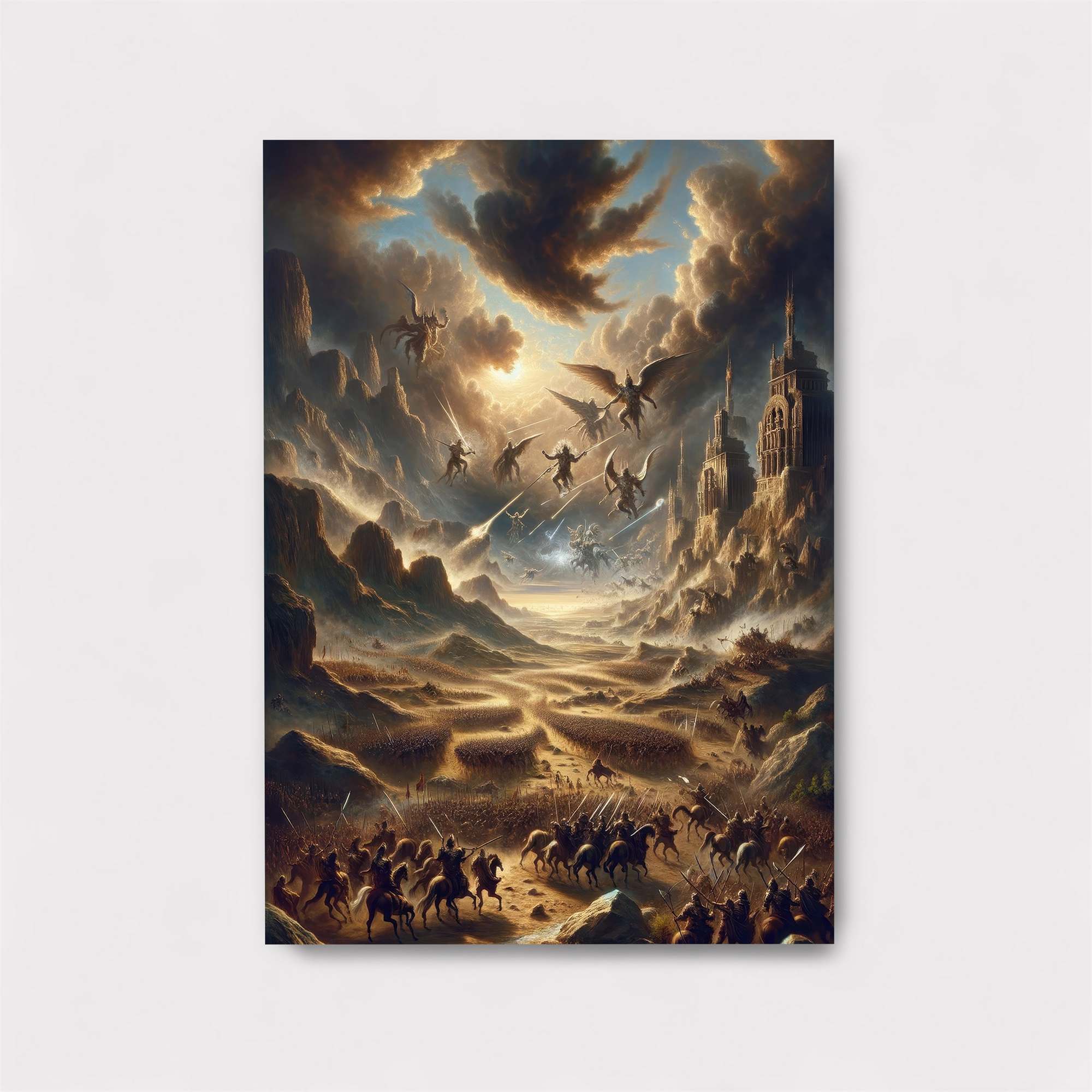 Apocalyptic Dawn Safe Wall Magnetic / M