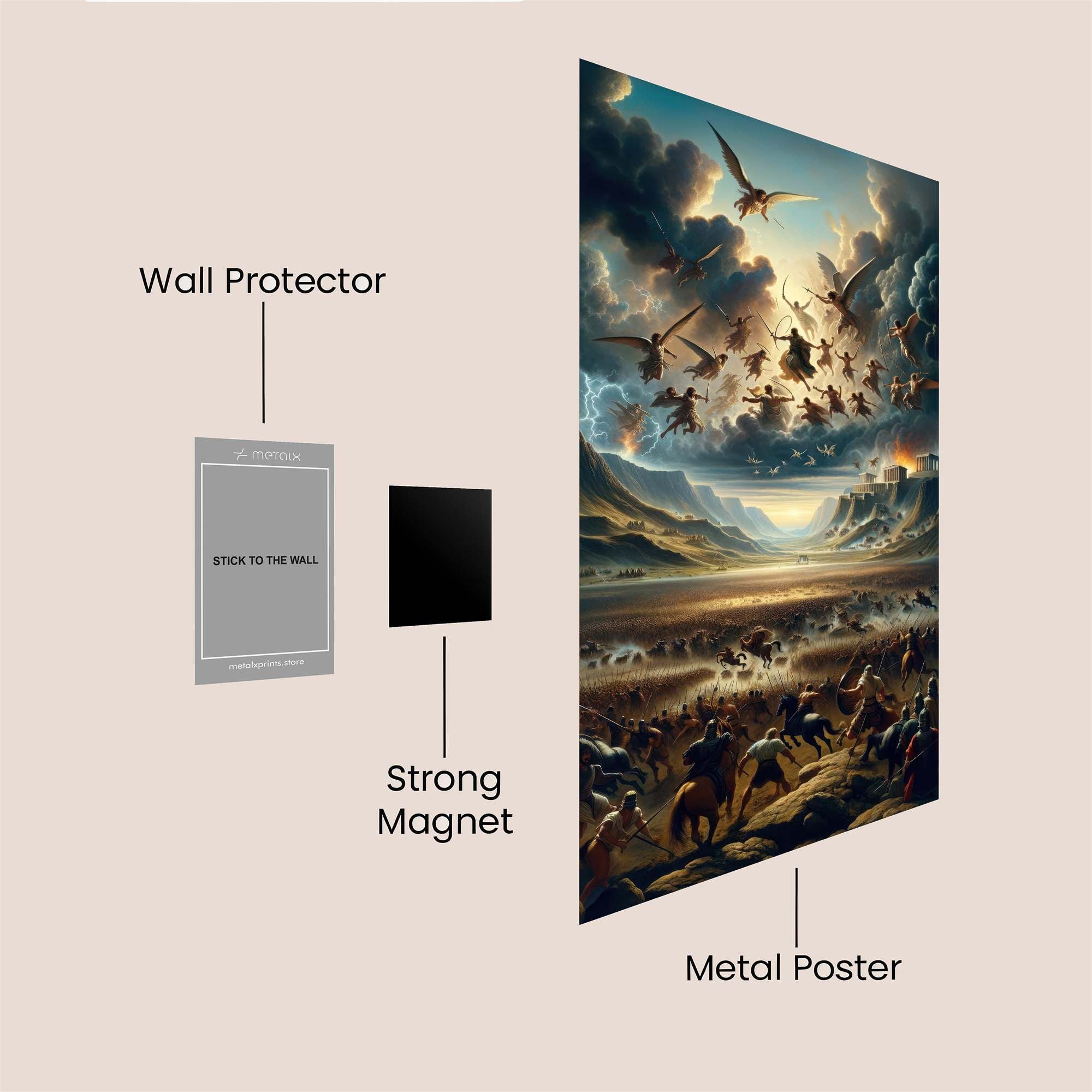 Apocalypse Dawn Safe Wall Magnetic / M