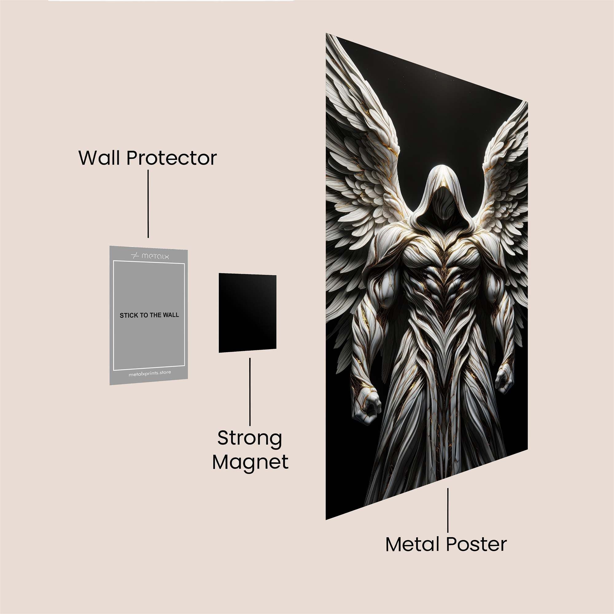 Angel Dread Safe Wall Magnetic / M