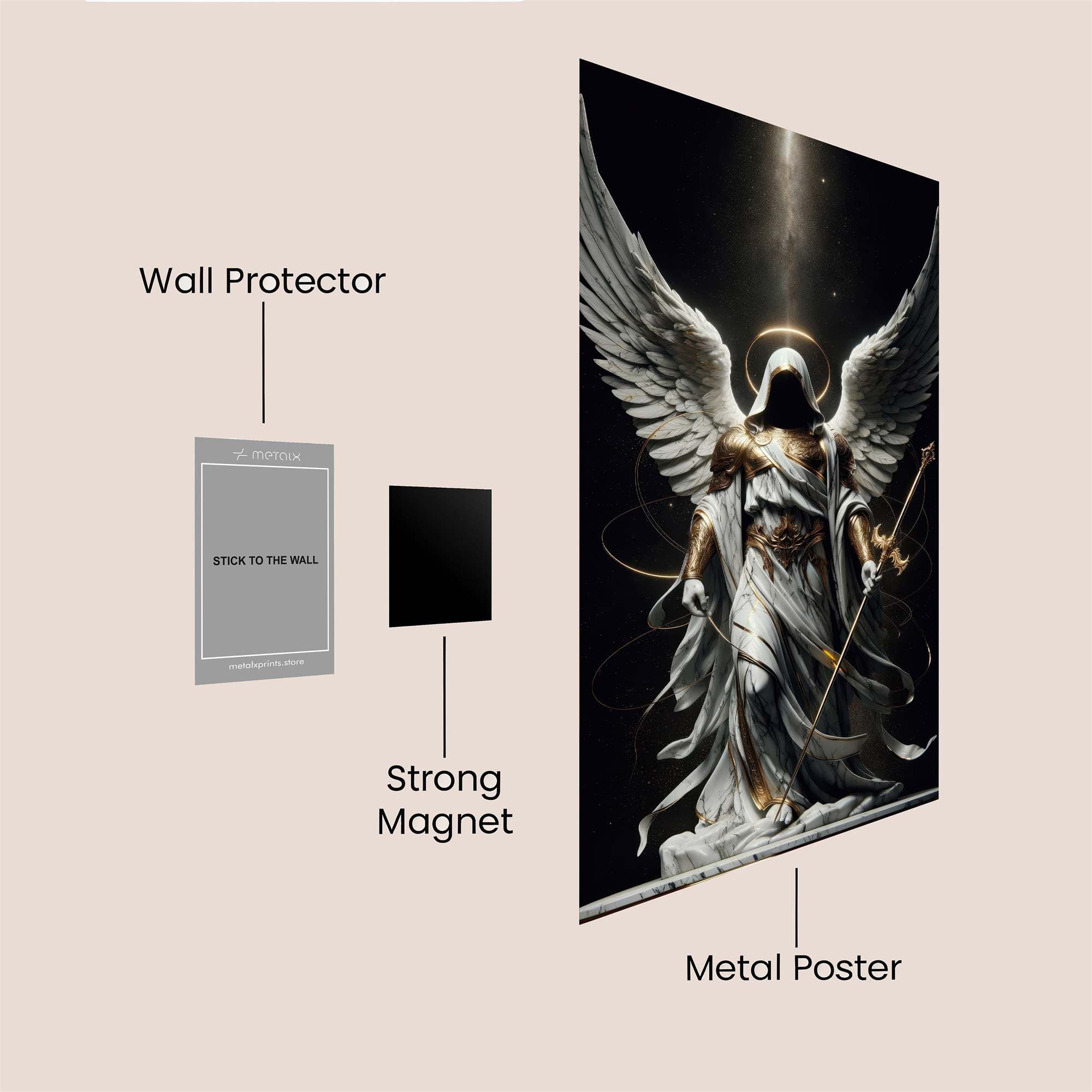 Angel Radiance Safe Wall Magnetic / M