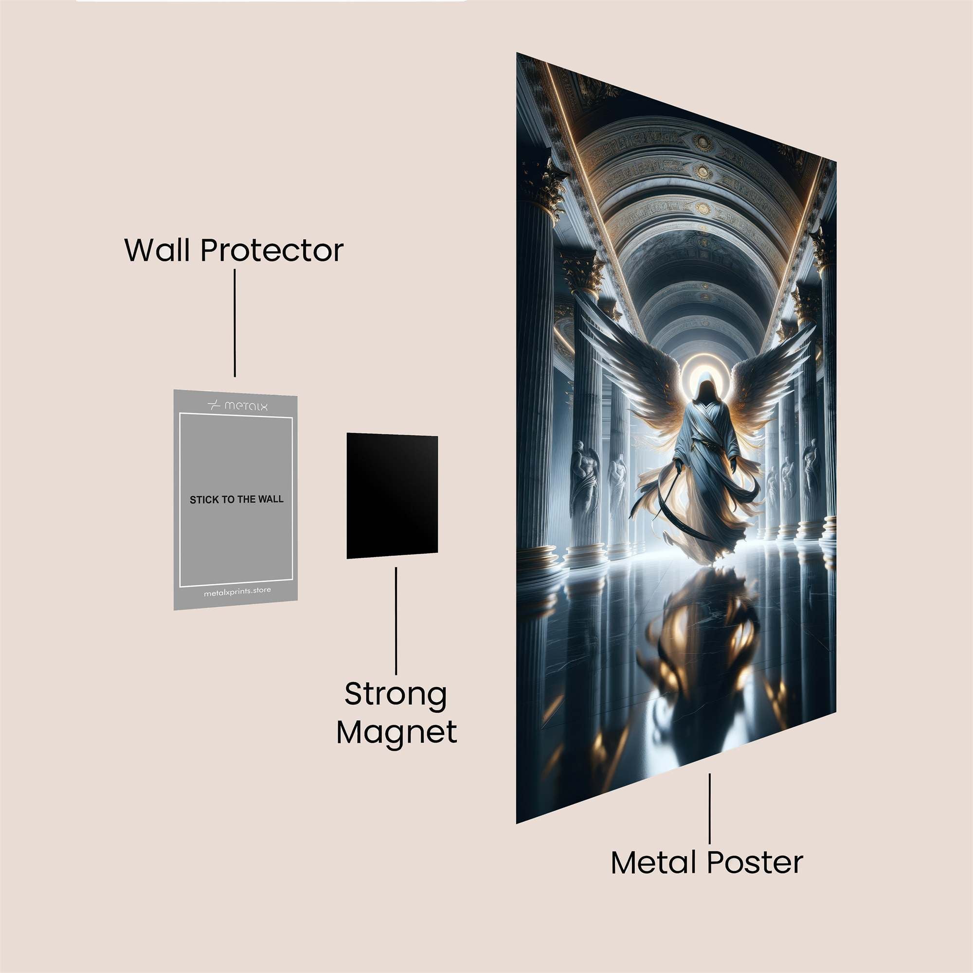 Angel Radiance Safe Wall Magnetic / M