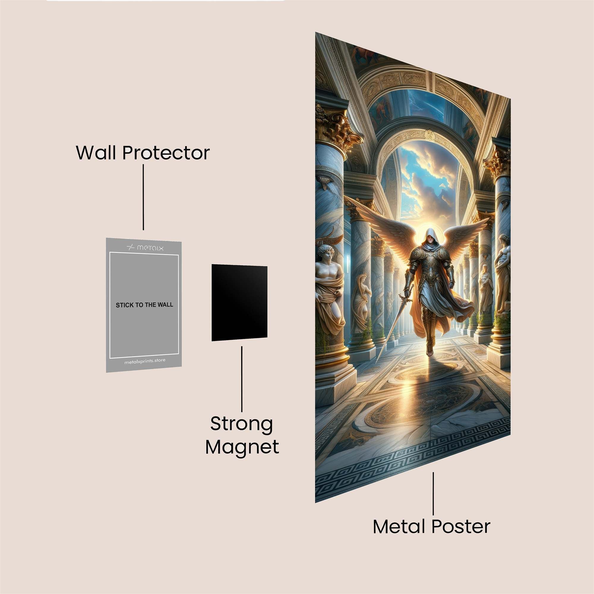 Divine Radiance Safe Wall Magnetic / M