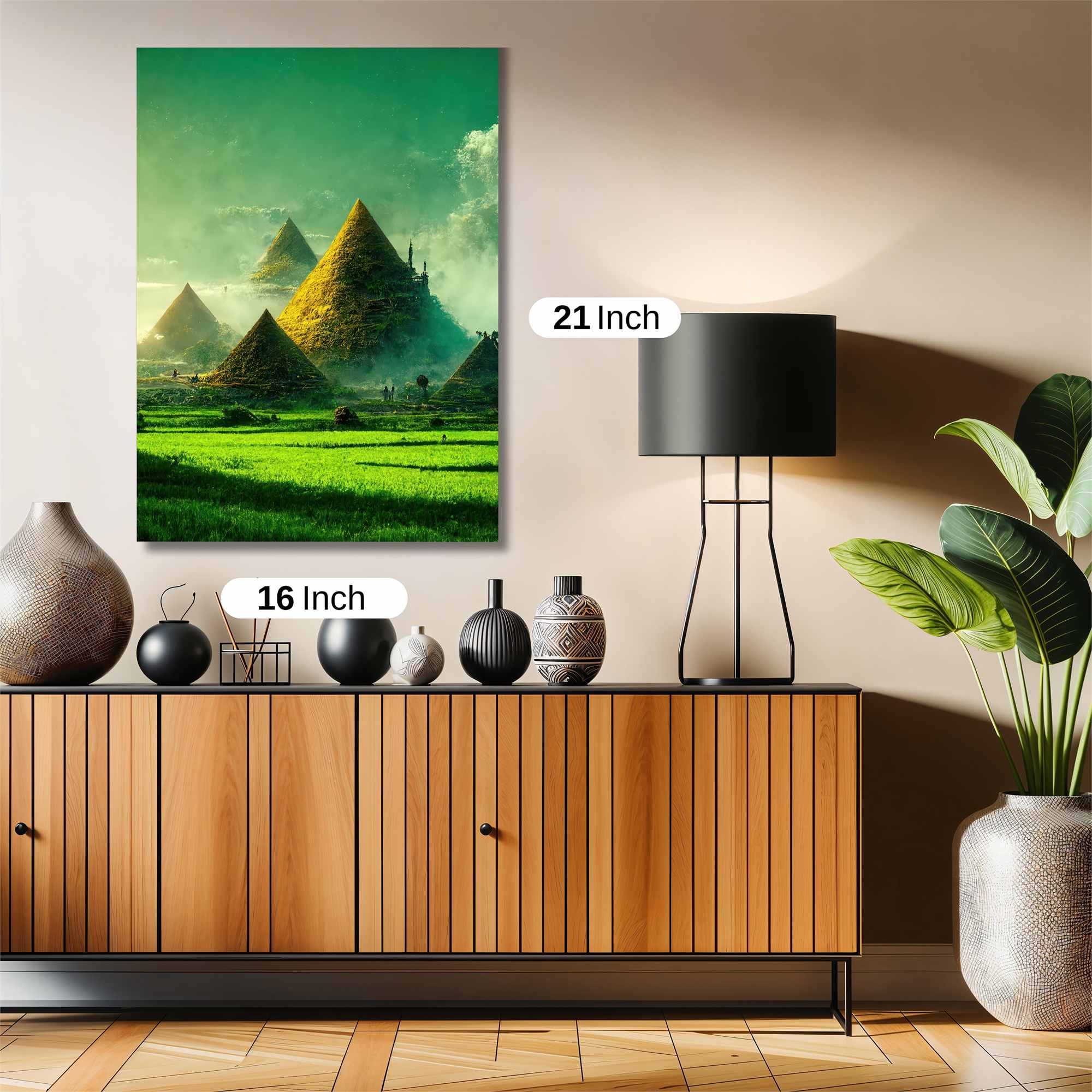 Pyramid Dreamscape Safe Wall Magnetic / M