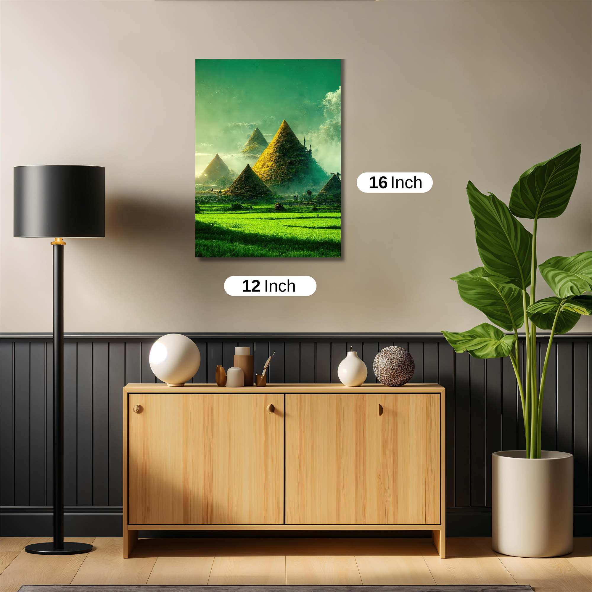 Pyramid Dreamscape Safe Wall Magnetic / M