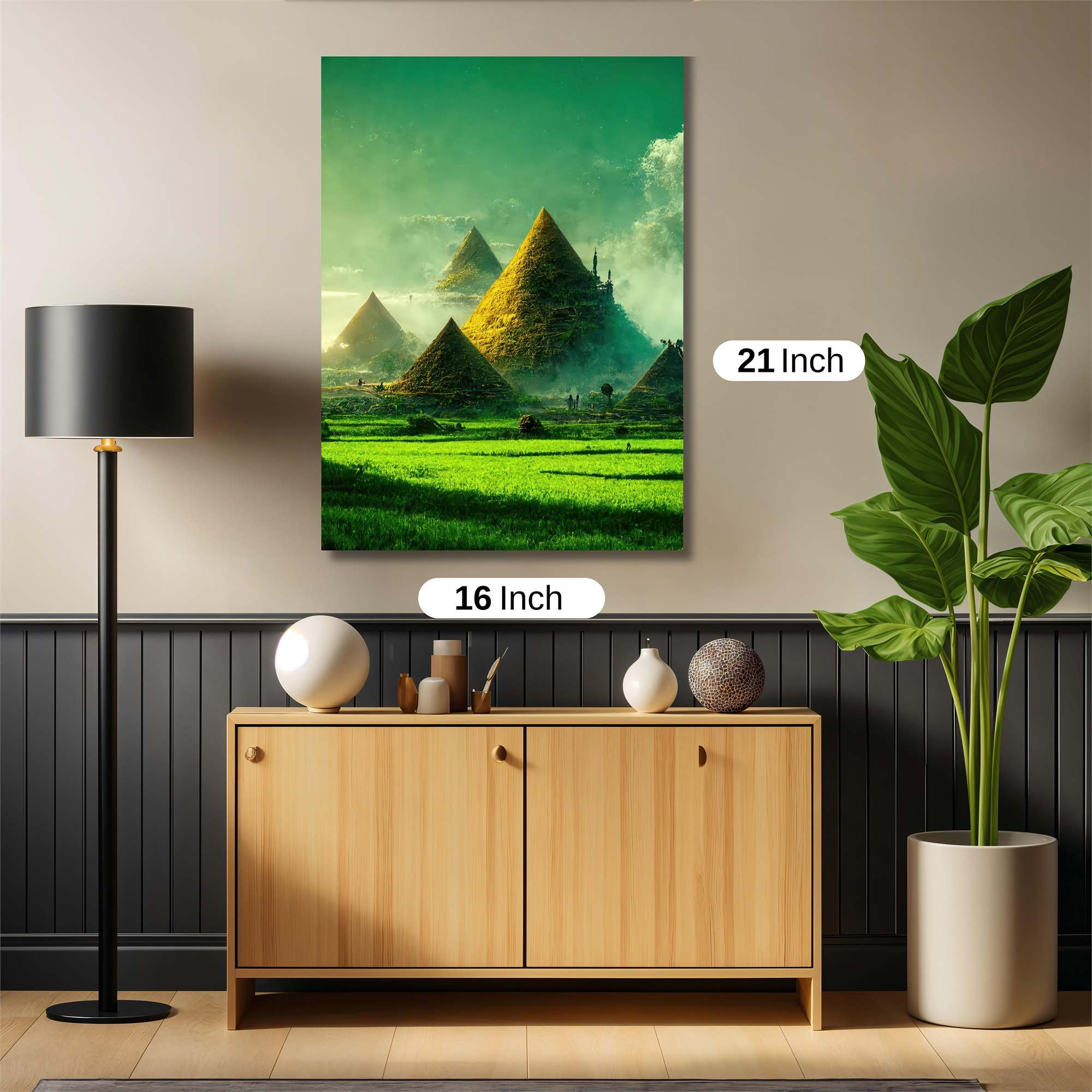 Pyramid Dreamscape Safe Wall Magnetic / M
