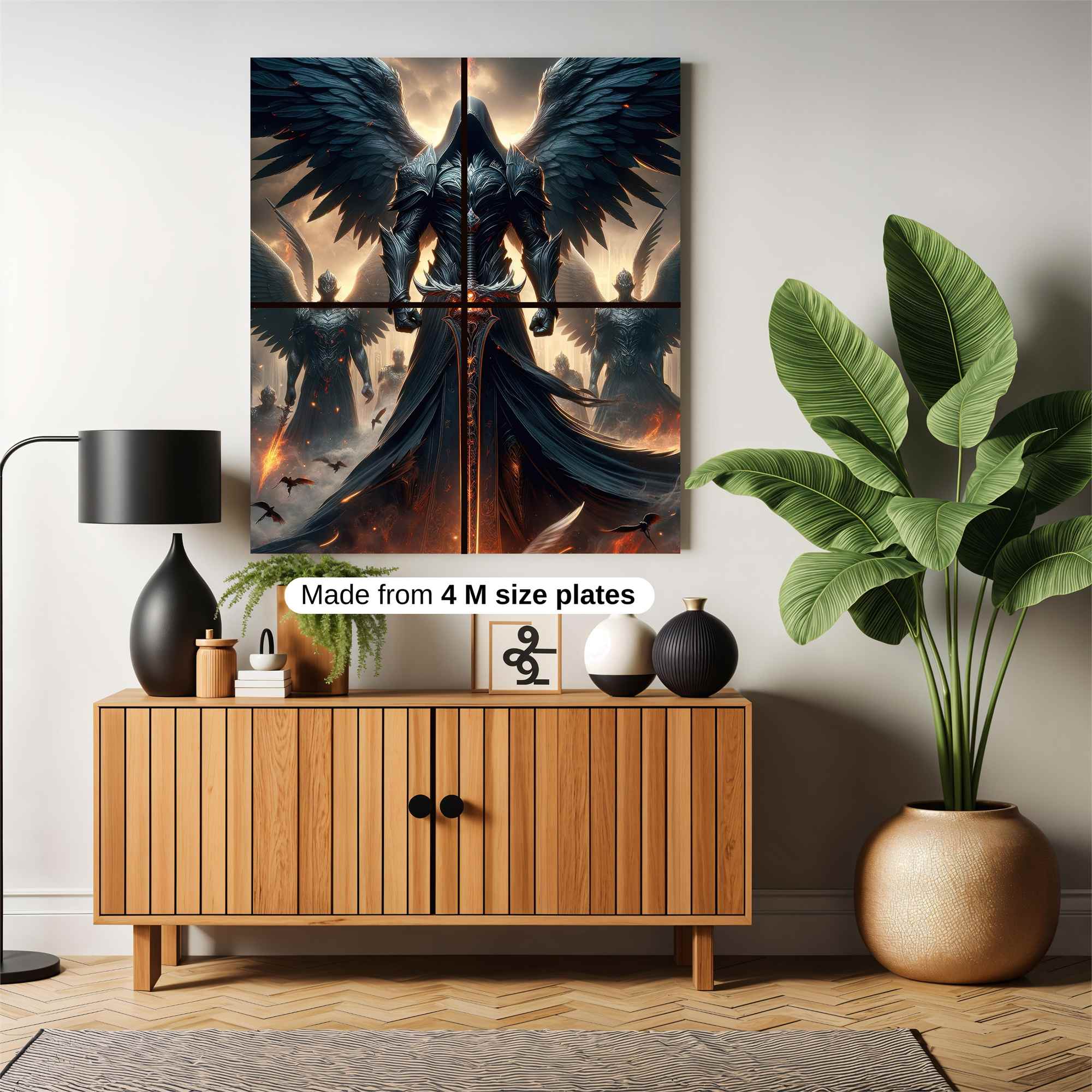 Angel Apocalypse Safe Wall Magnetic / M