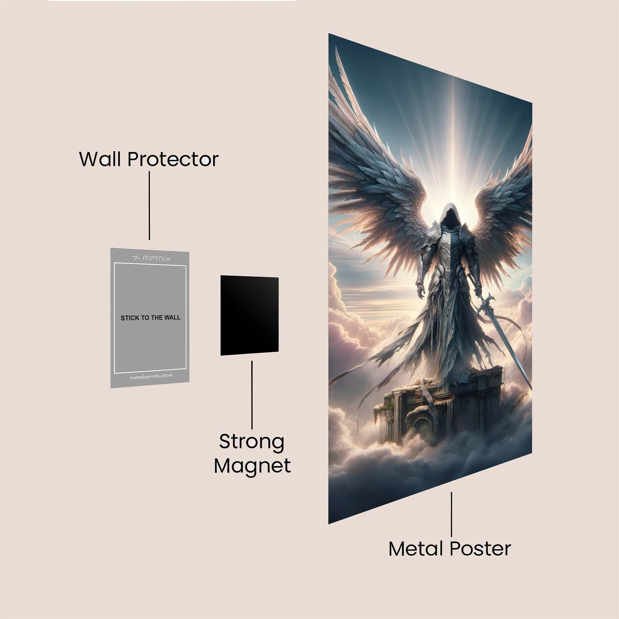 Angel Radiant Safe Wall Magnetic / M