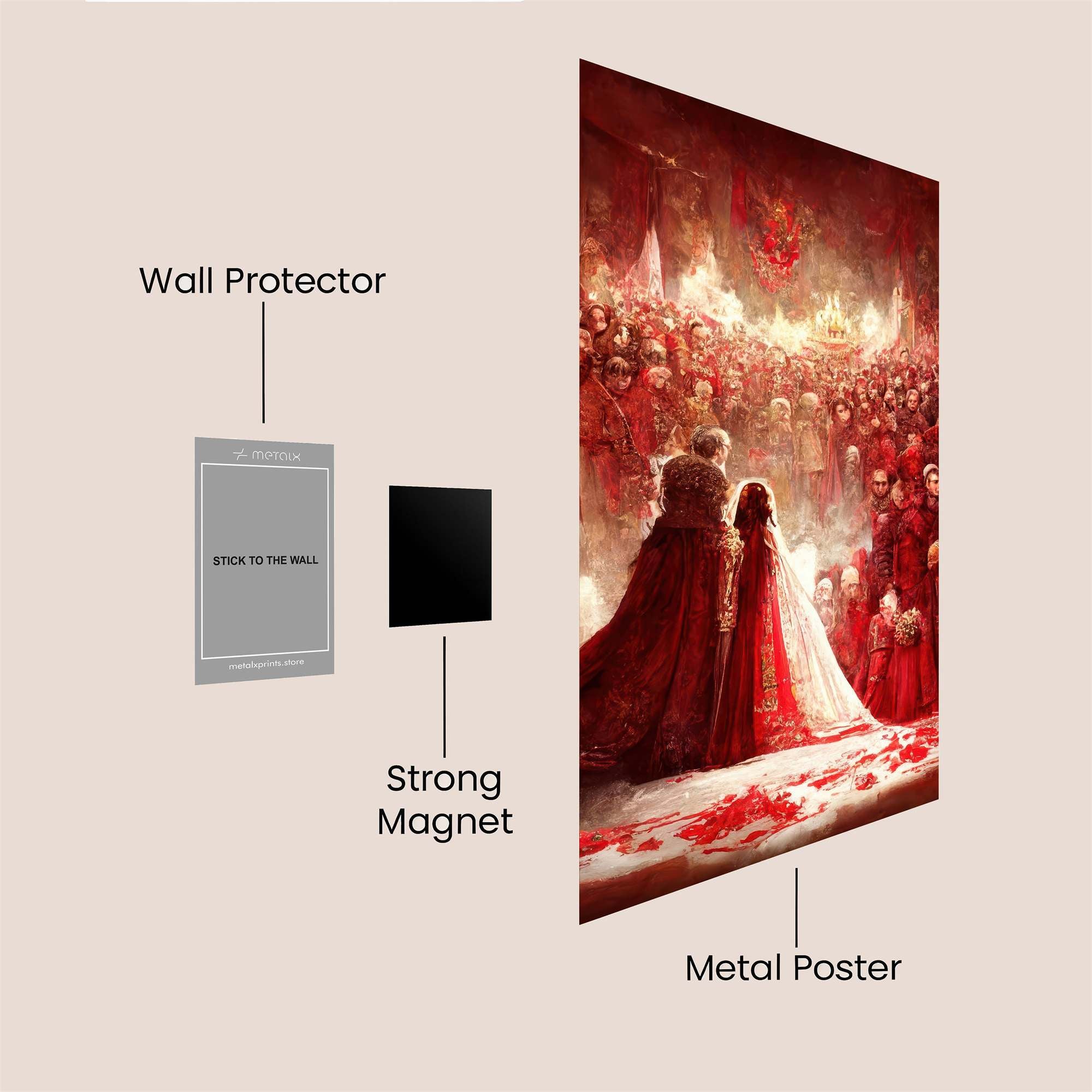 Royal Ceremony Safe Wall Magnetic / M