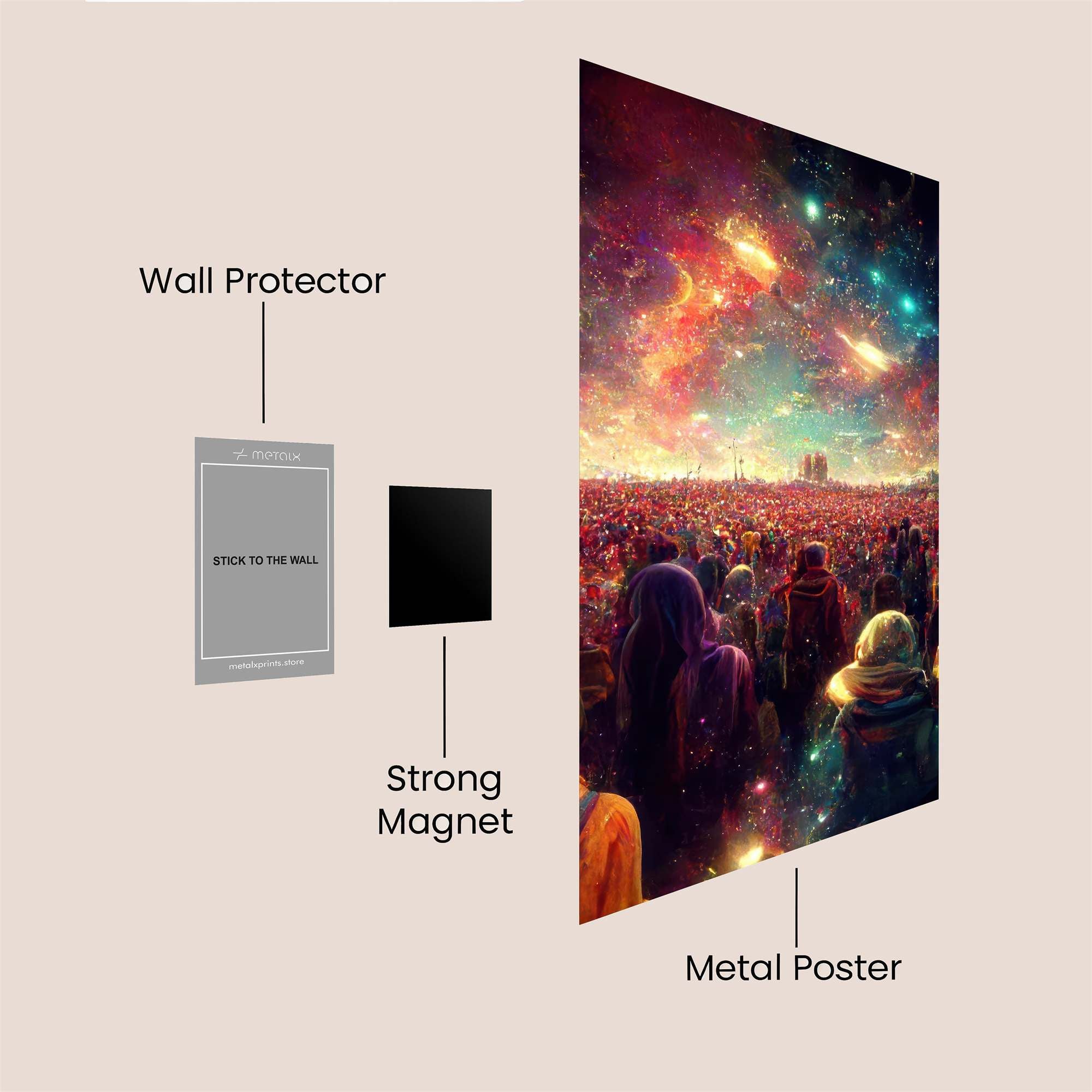 Cosmic Gathering Safe Wall Magnetic / M