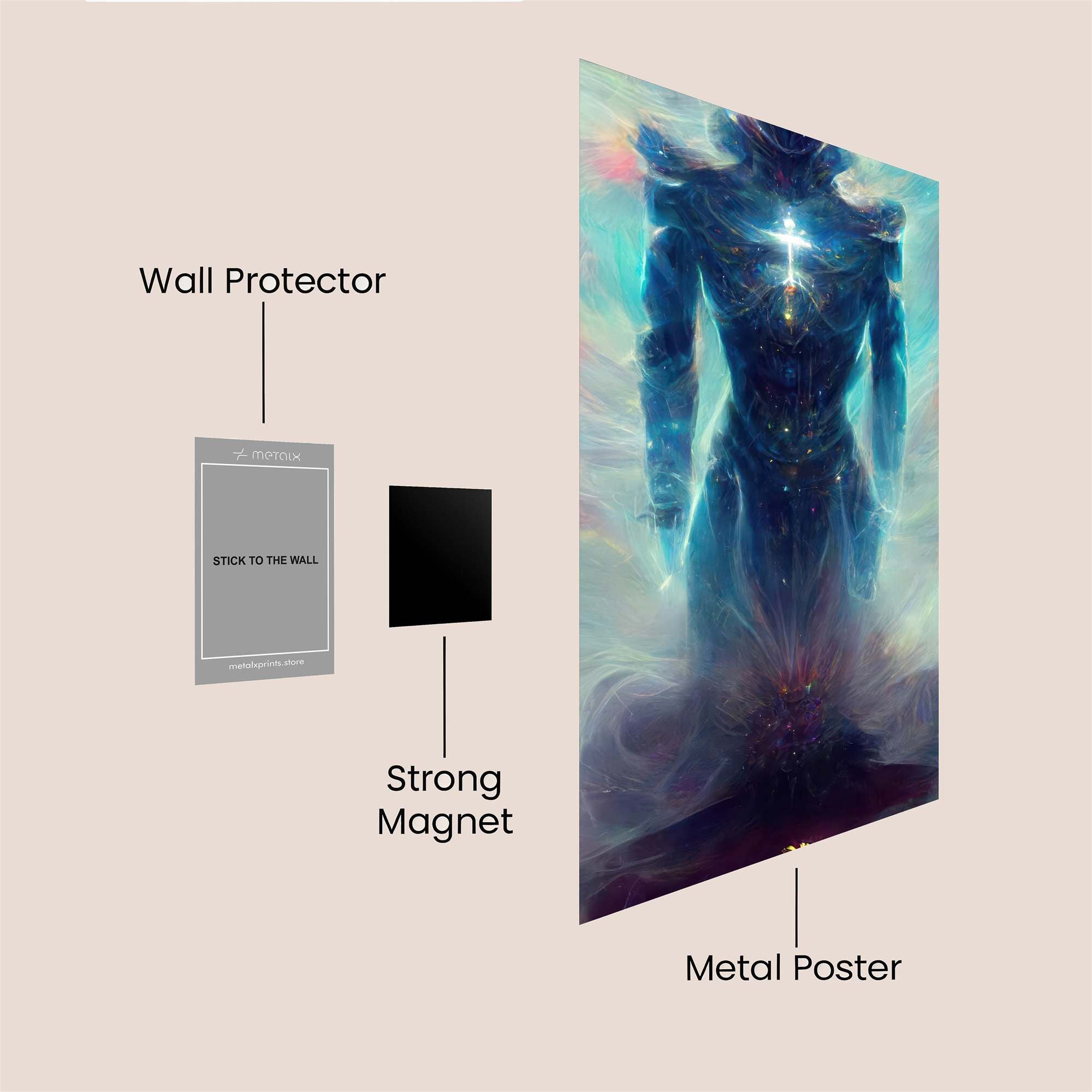 Celestial Majesty Safe Wall Magnetic / M