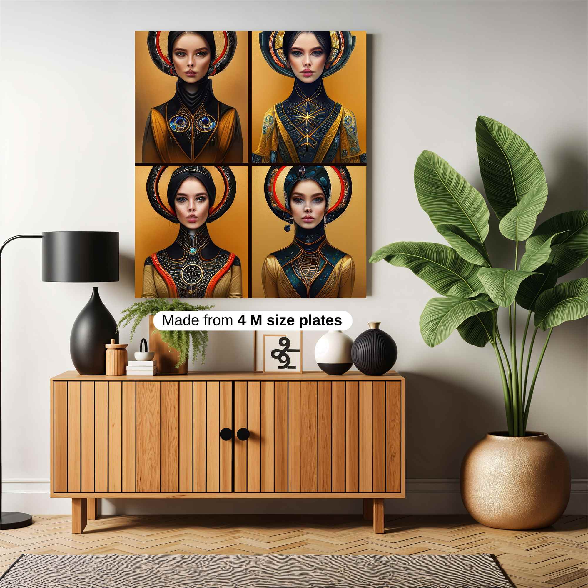 Cosmic Elegance Safe Wall Magnetic / M