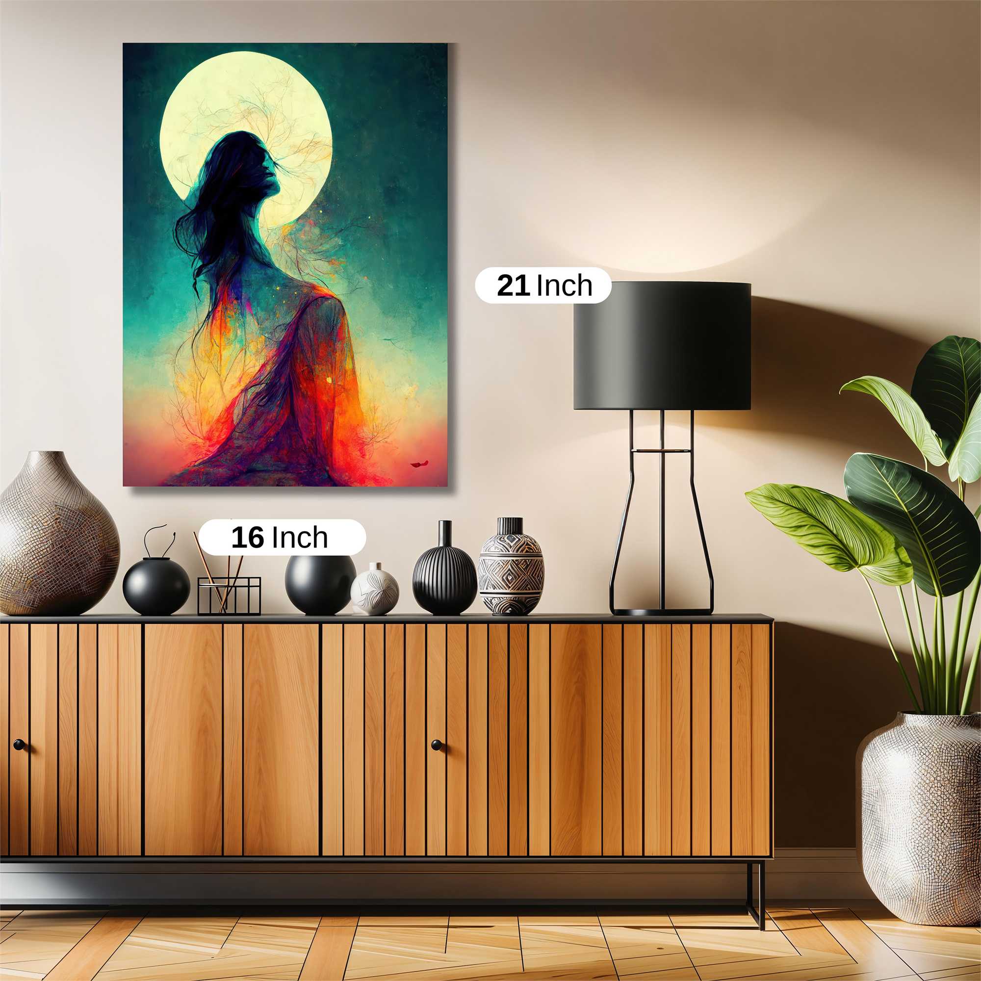 Moonlit Serenity Safe Wall Magnetic / M