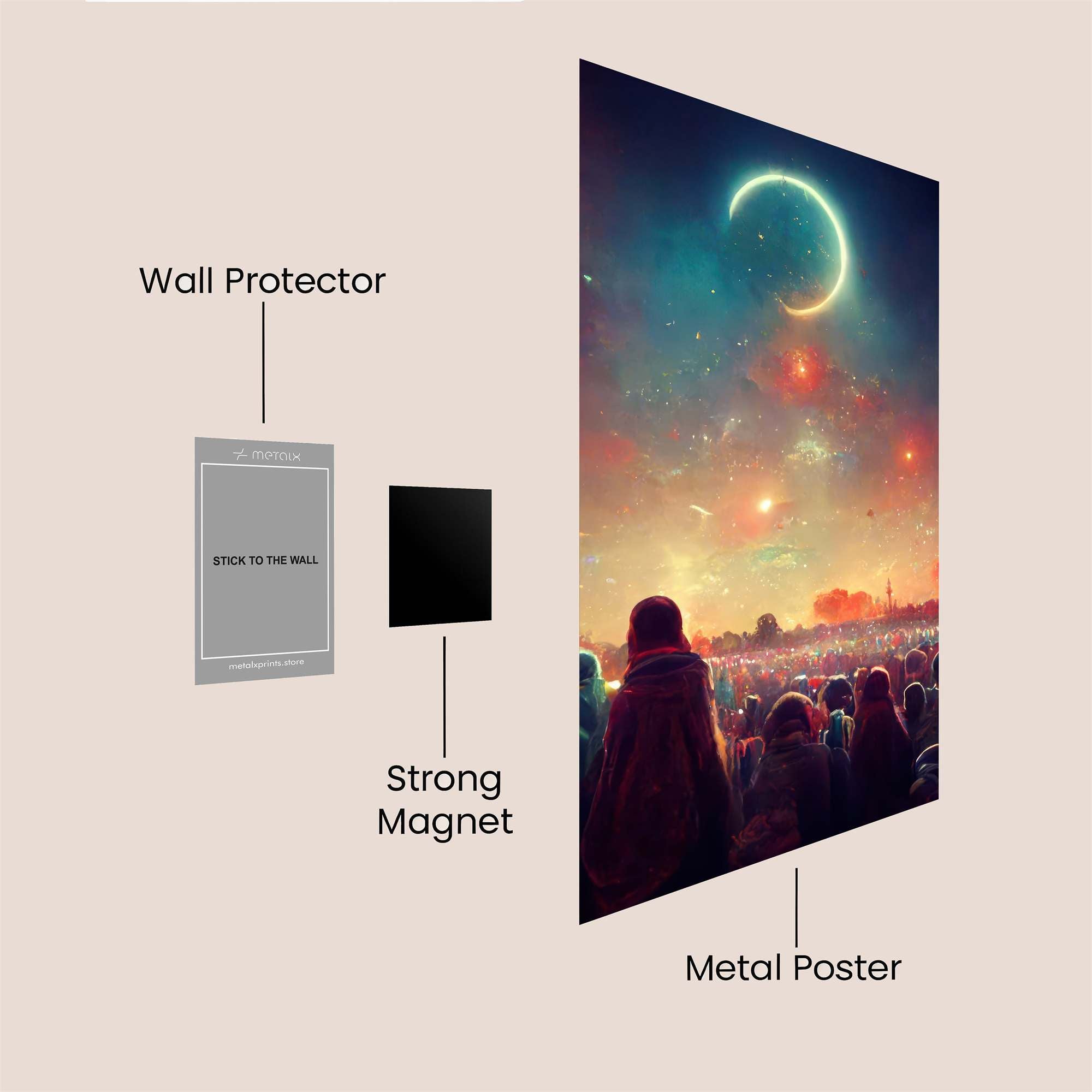 Eclipse Enchantment Safe Wall Magnetic / M
