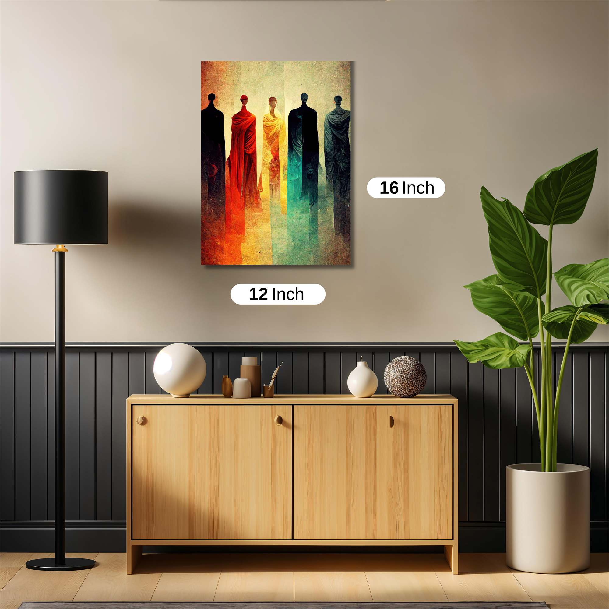 Monks Serenity Safe Wall Magnetic / M