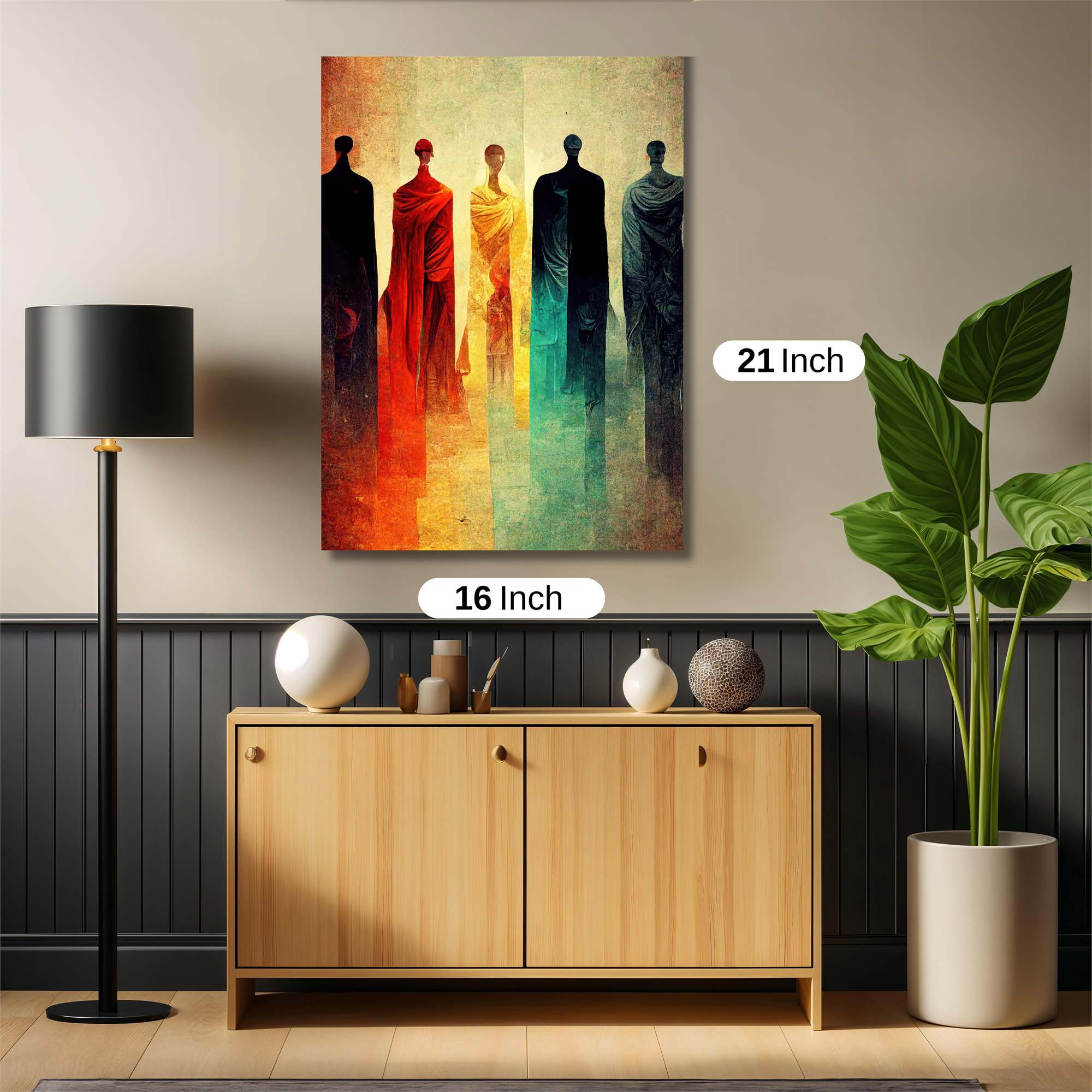Monks Serenity Safe Wall Magnetic / M