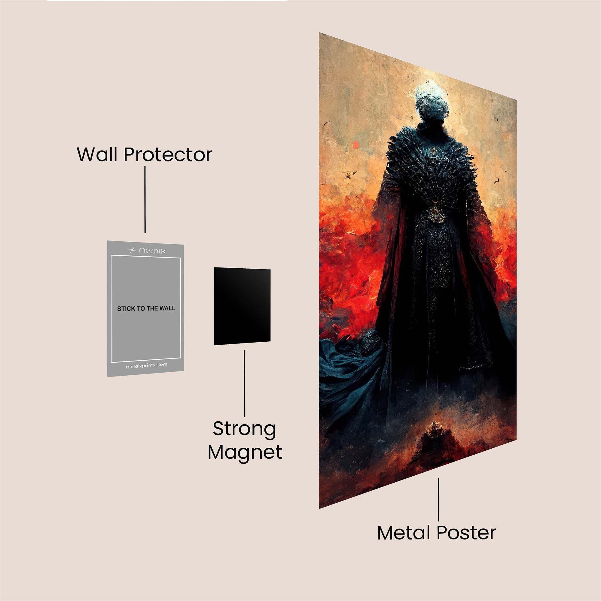 Emperor Ascendant Safe Wall Magnetic / M