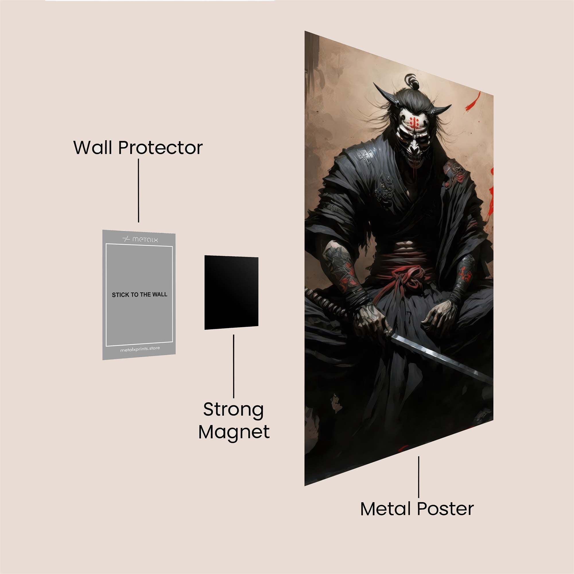 Oni Serenity Safe Wall Magnetic / M