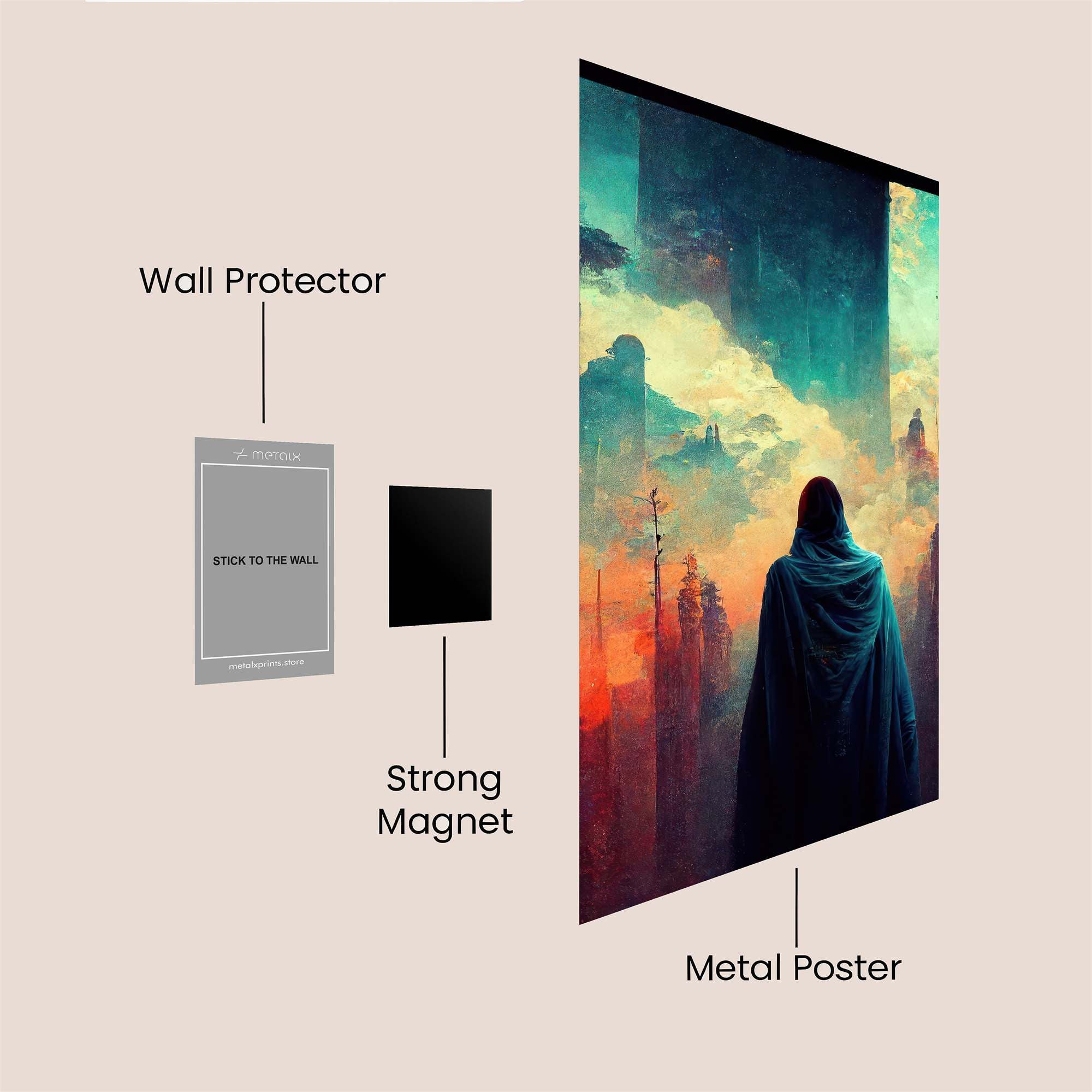 Mystic Gloom Safe Wall Magnetic / M