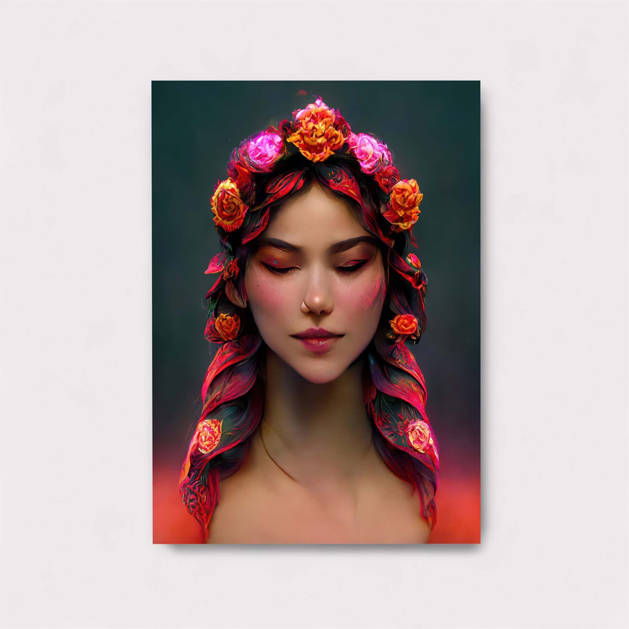 Floral Serenity Safe Wall Magnetic / M