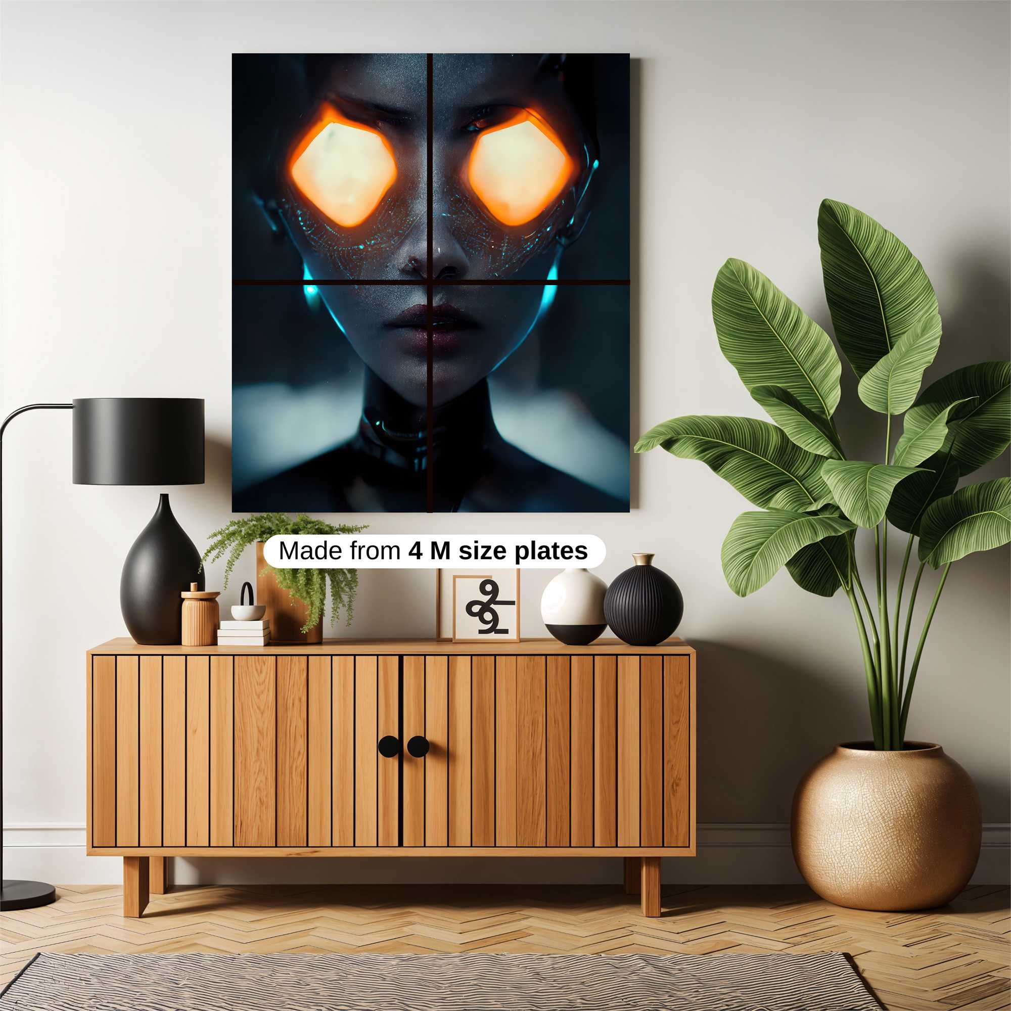 Neon Enigma Safe Wall Magnetic / M