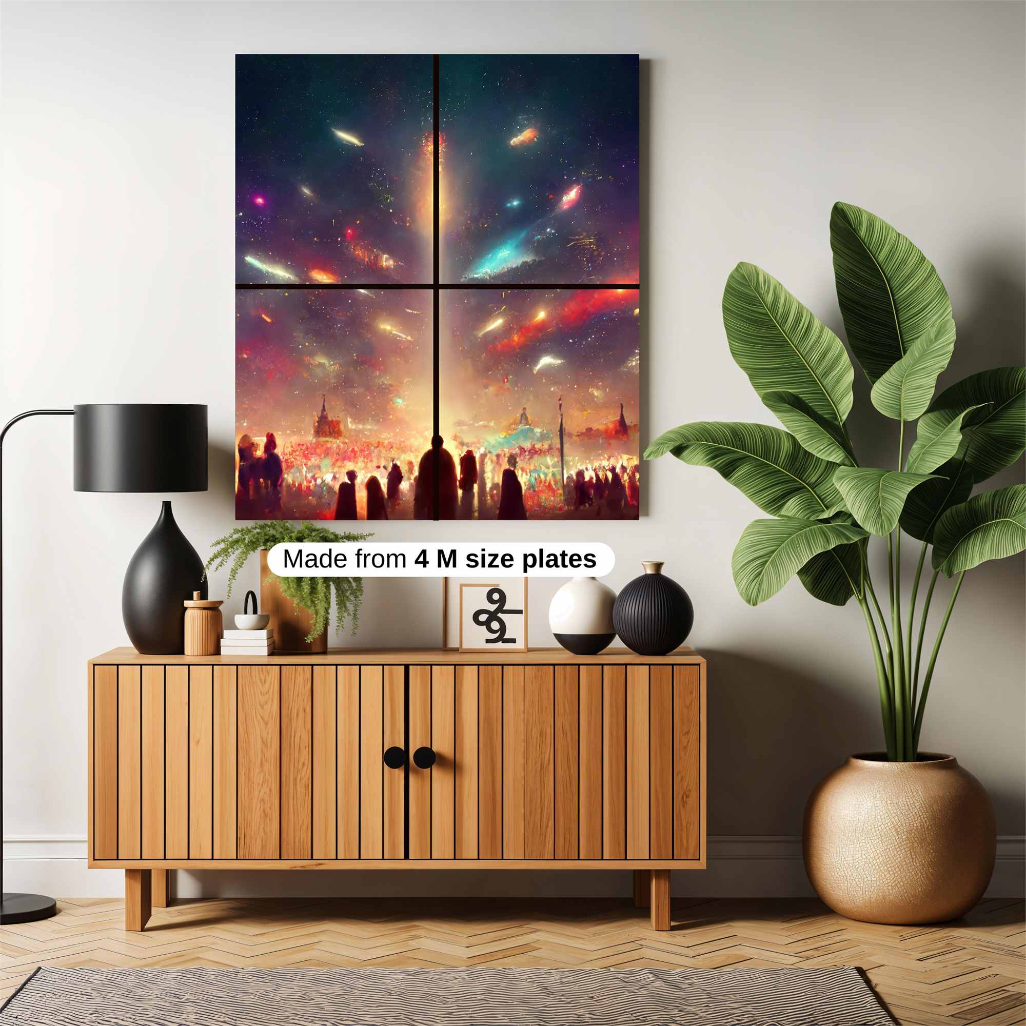 Fireworks Euphoria Safe Wall Magnetic / M