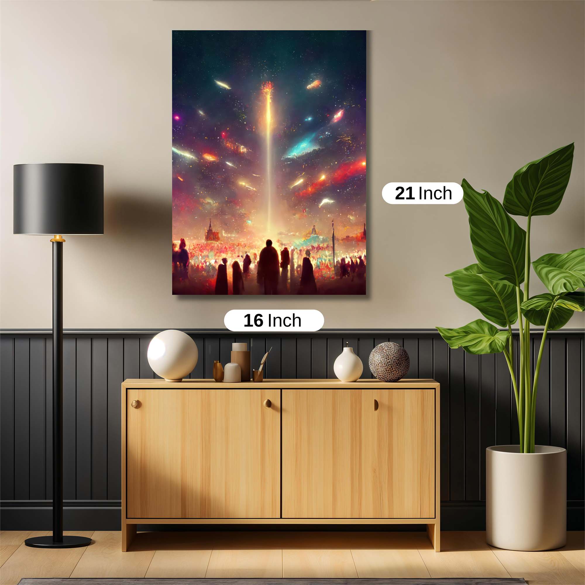 Fireworks Euphoria Safe Wall Magnetic / M
