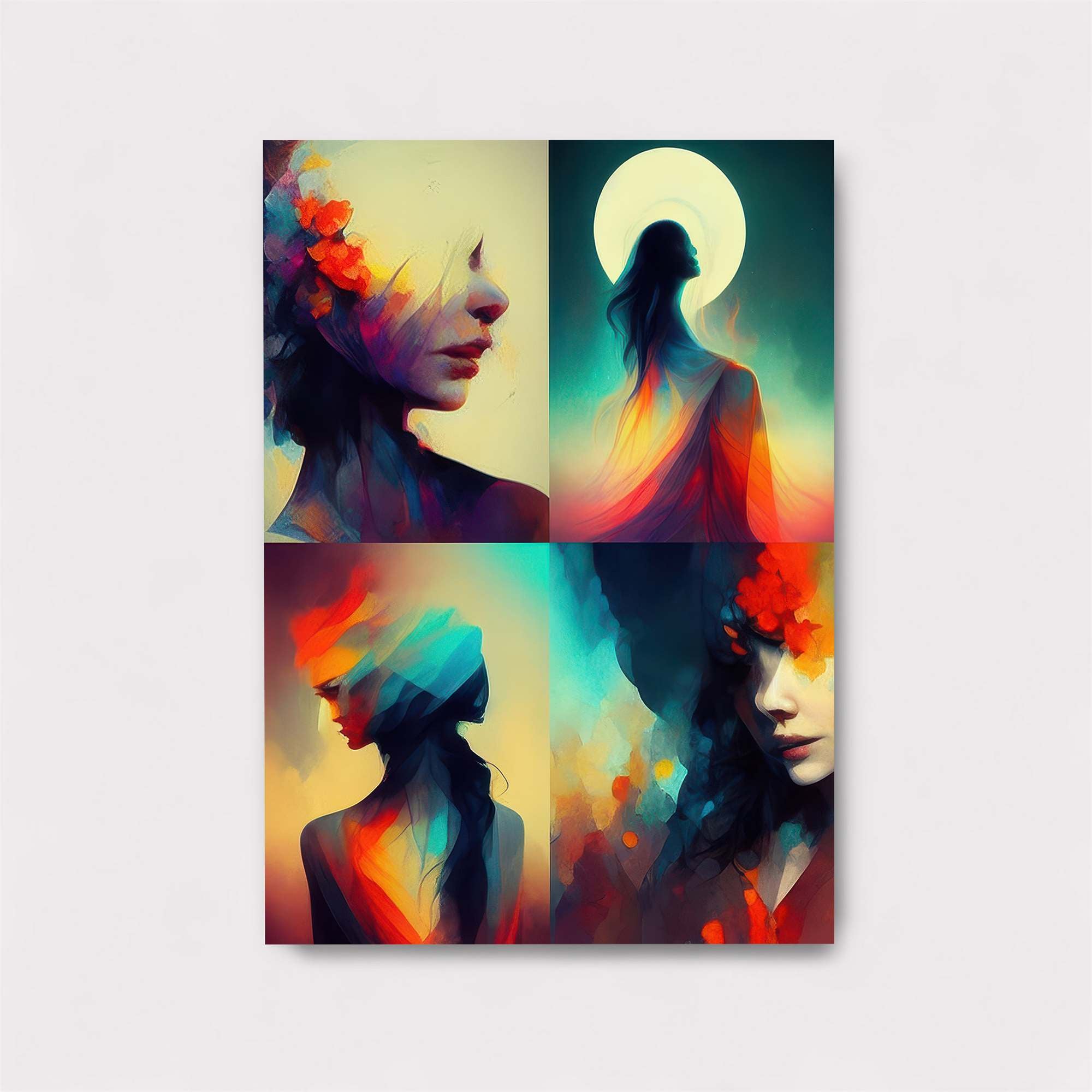 Floral Serenity Safe Wall Magnetic / M