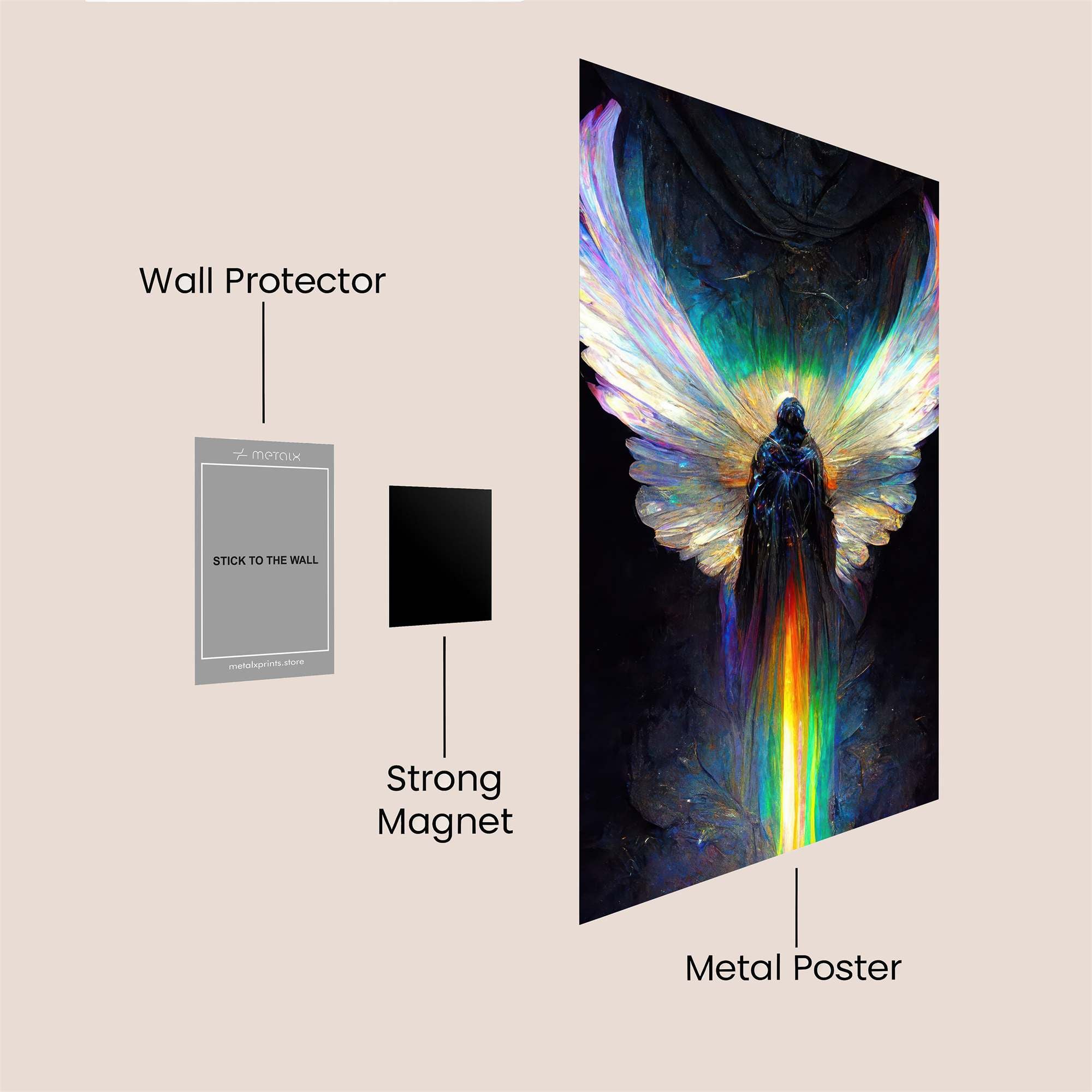 Angel Radiance Safe Wall Magnetic / M