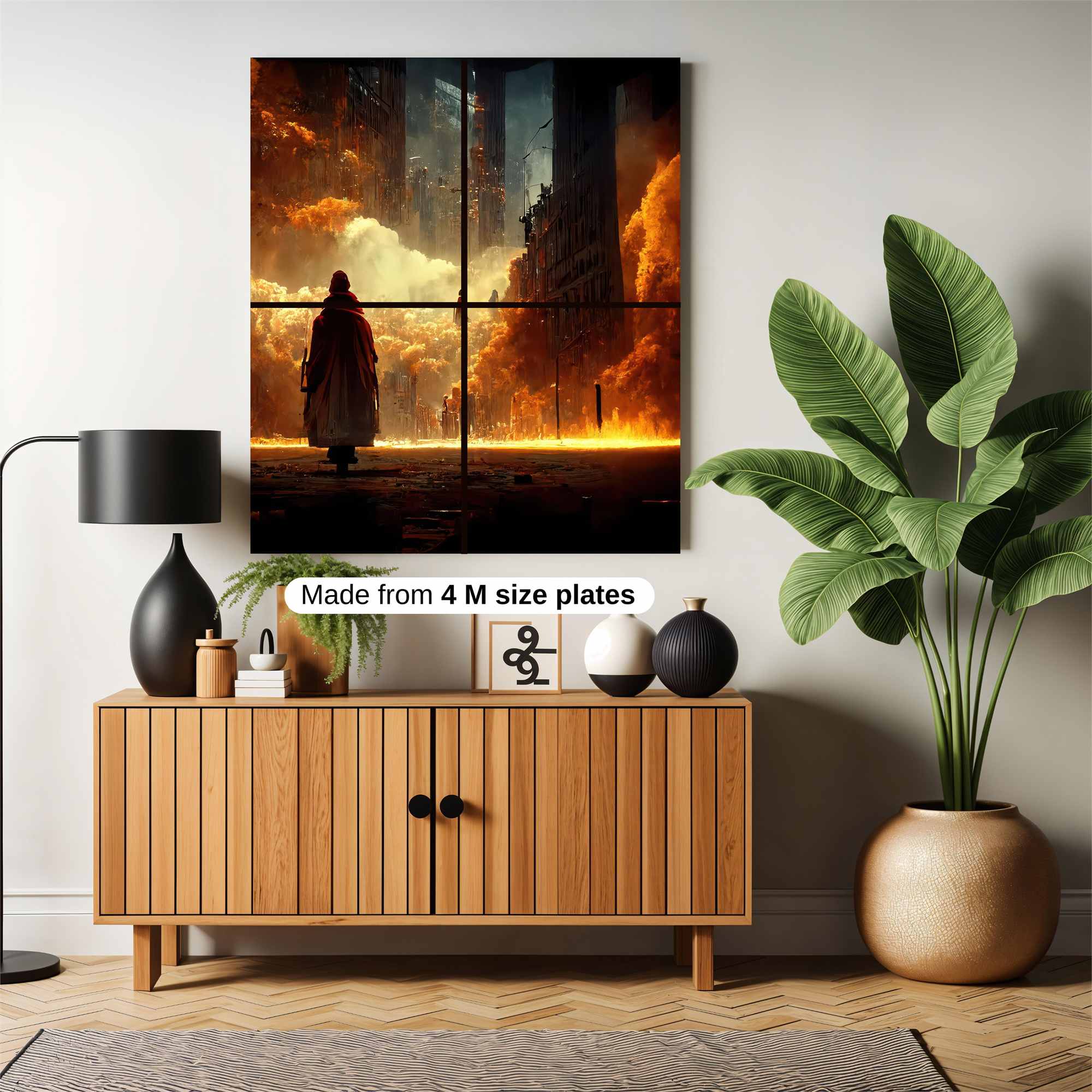 Apocalyptic Dawn Safe Wall Magnetic / M