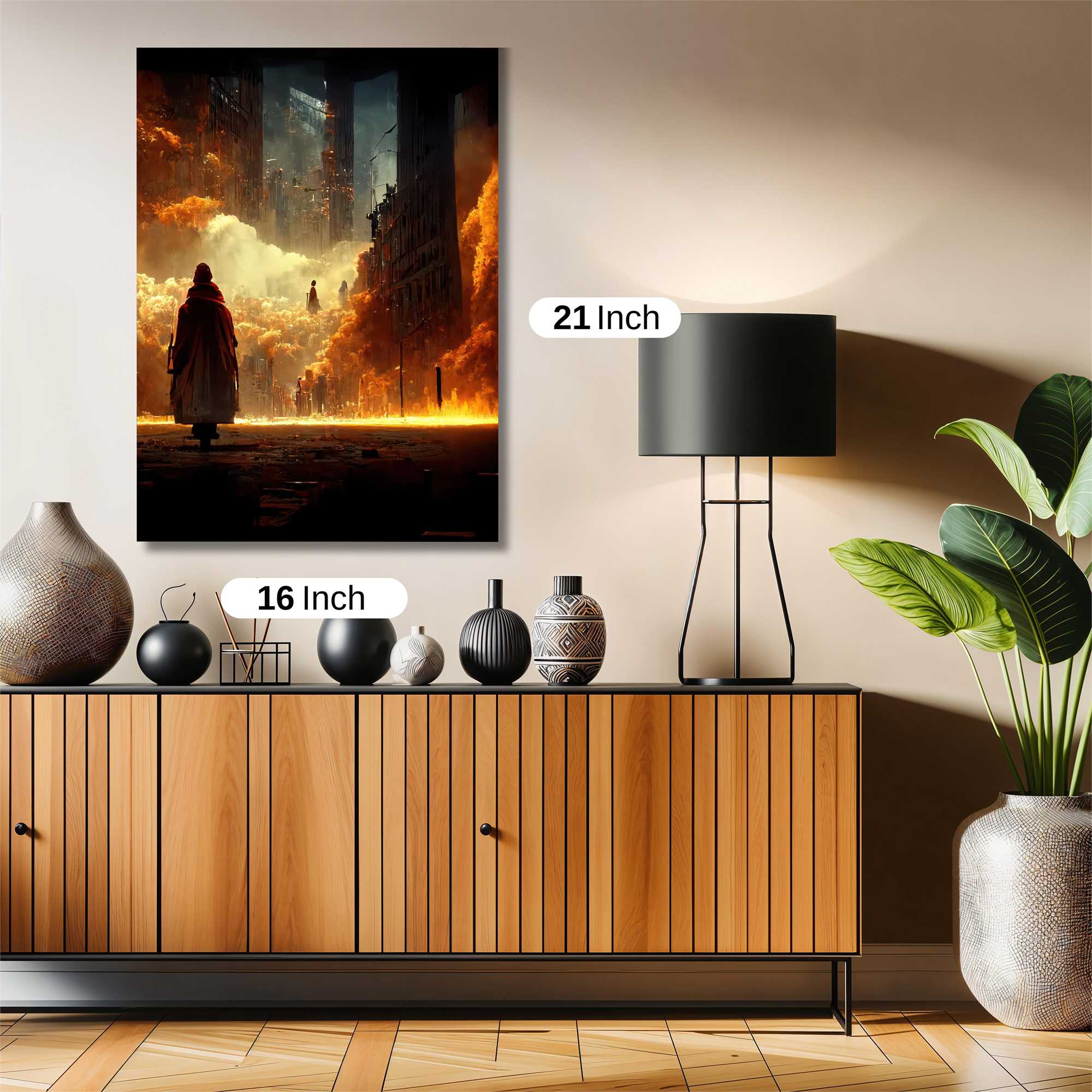 Apocalyptic Dawn Safe Wall Magnetic / M